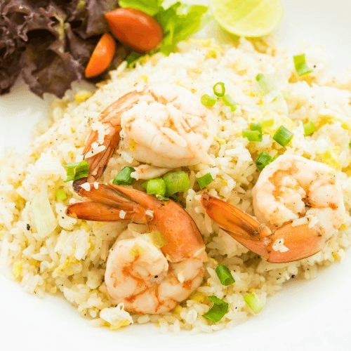 Cơm Tám Tôm Nướng