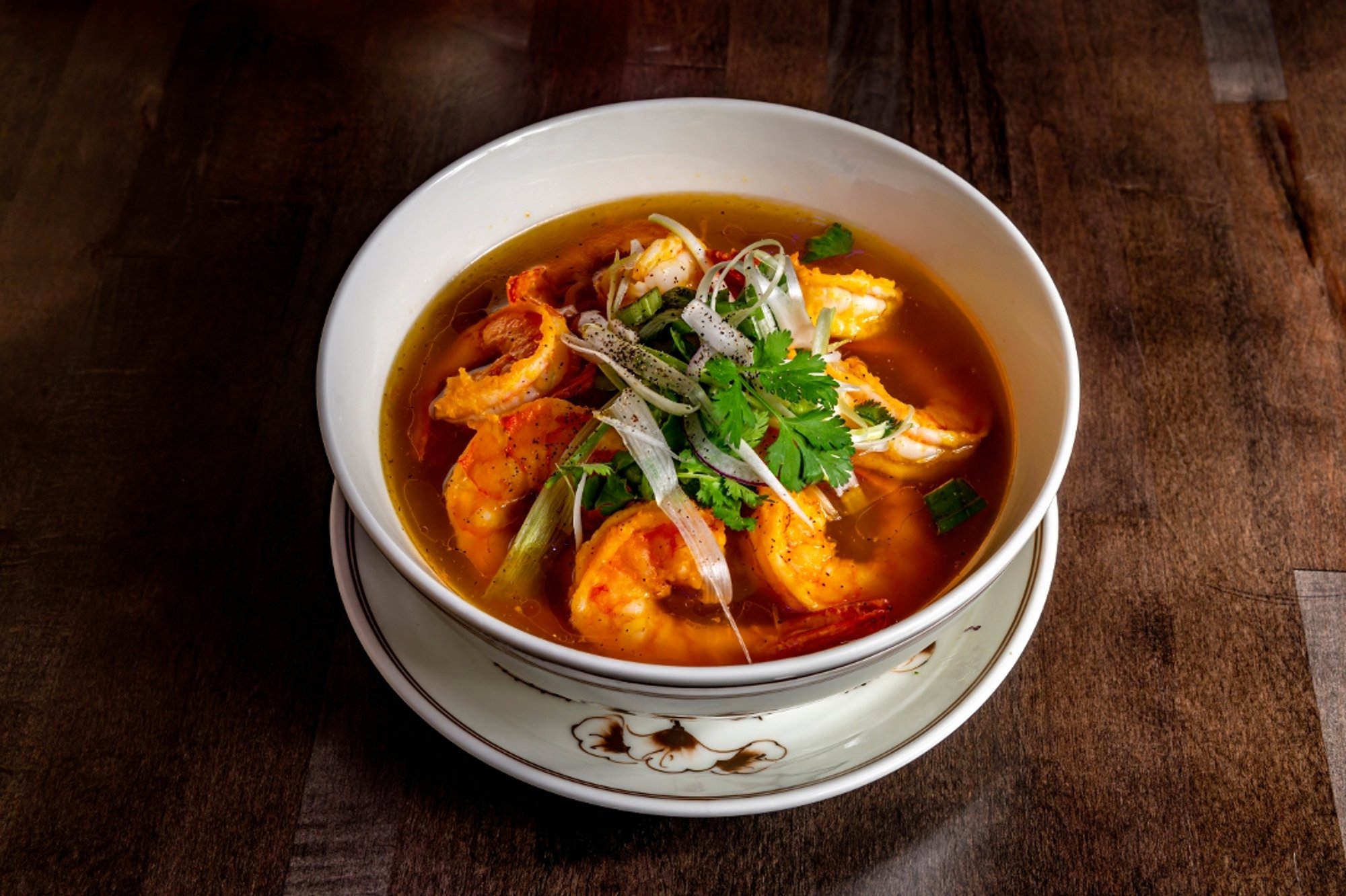 Grilled Shrimp Pho (Phở Tôm Nướng)