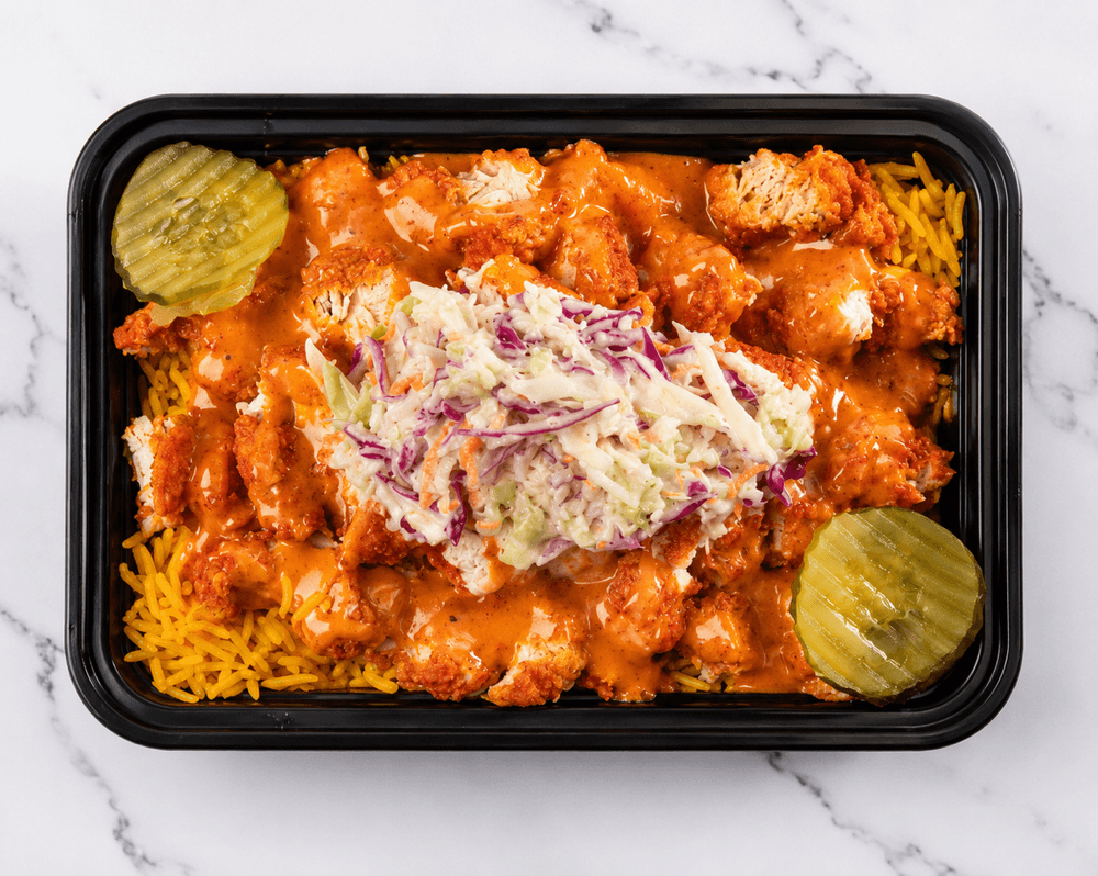 Nashville Chicken Over Rice