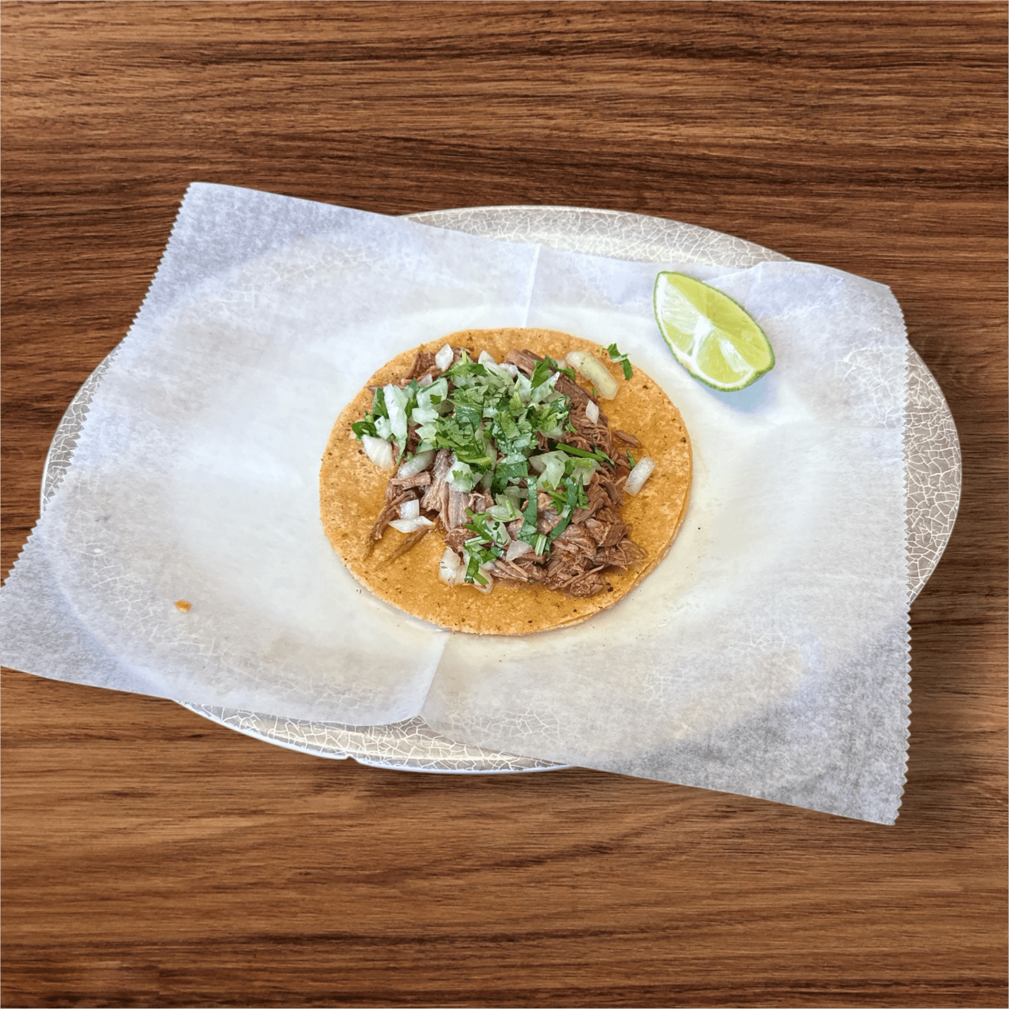 Taco Birria / Shredded Beef