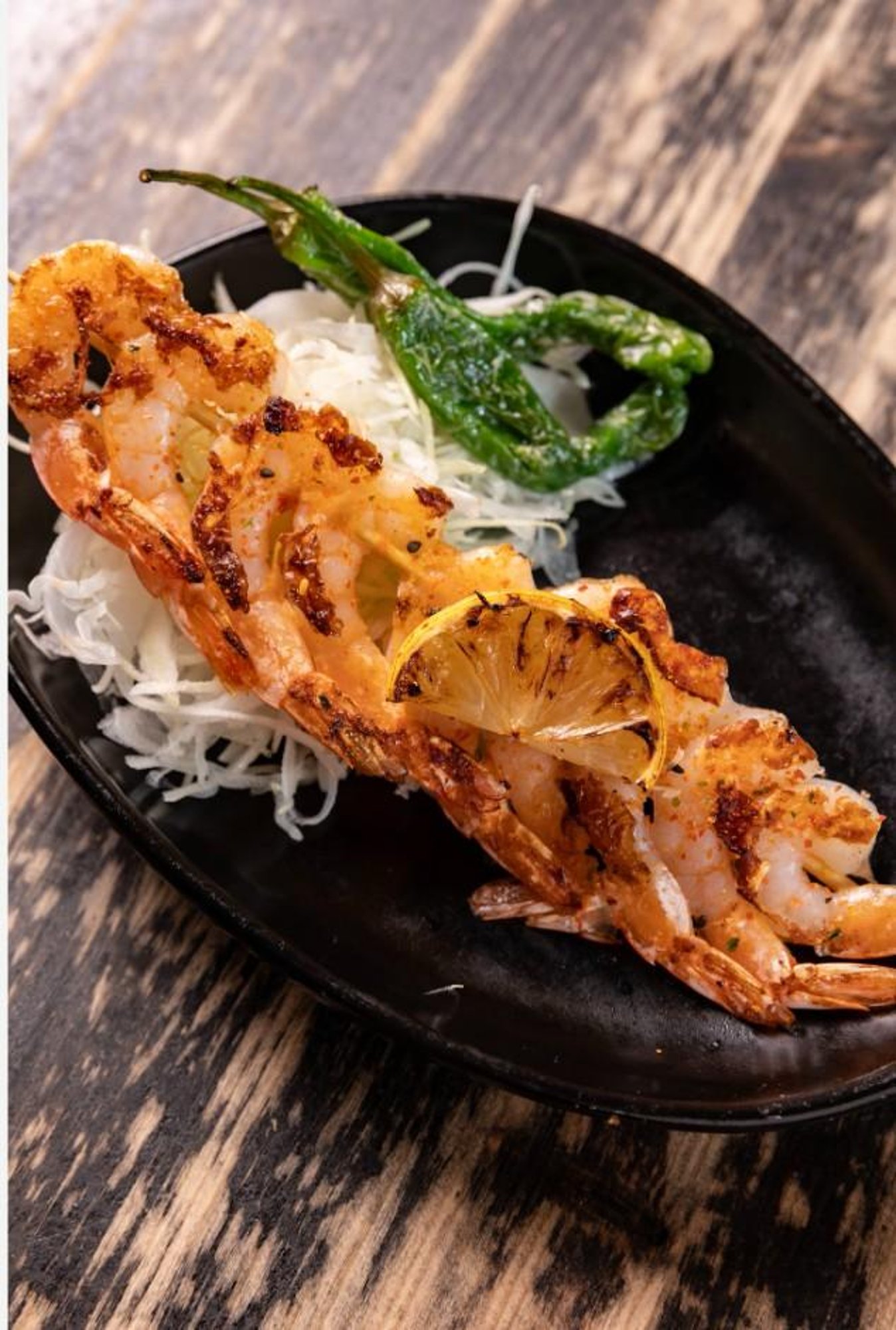 Yakiniku Shrimp Skewer