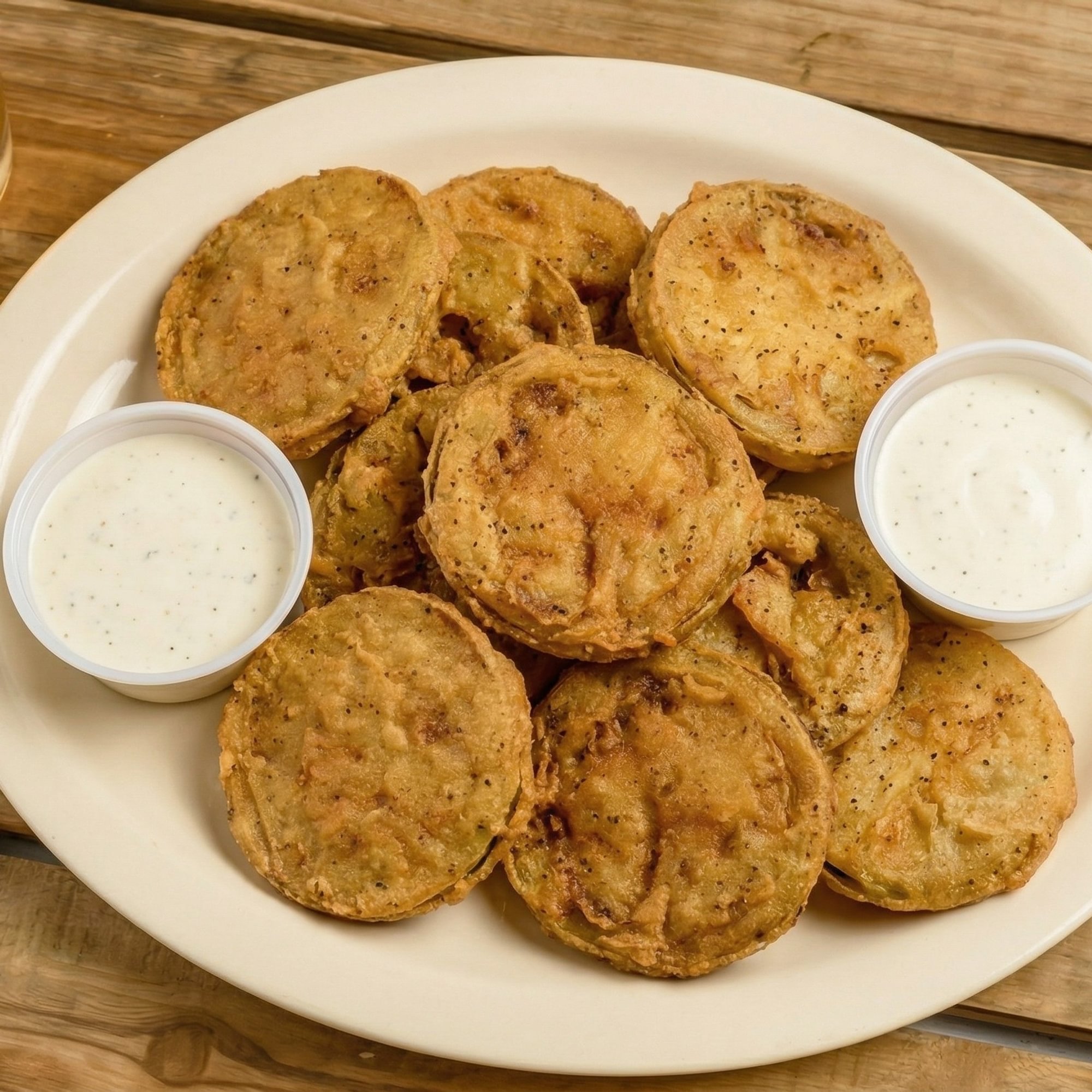 Cajun Fried Green Tomatoes
