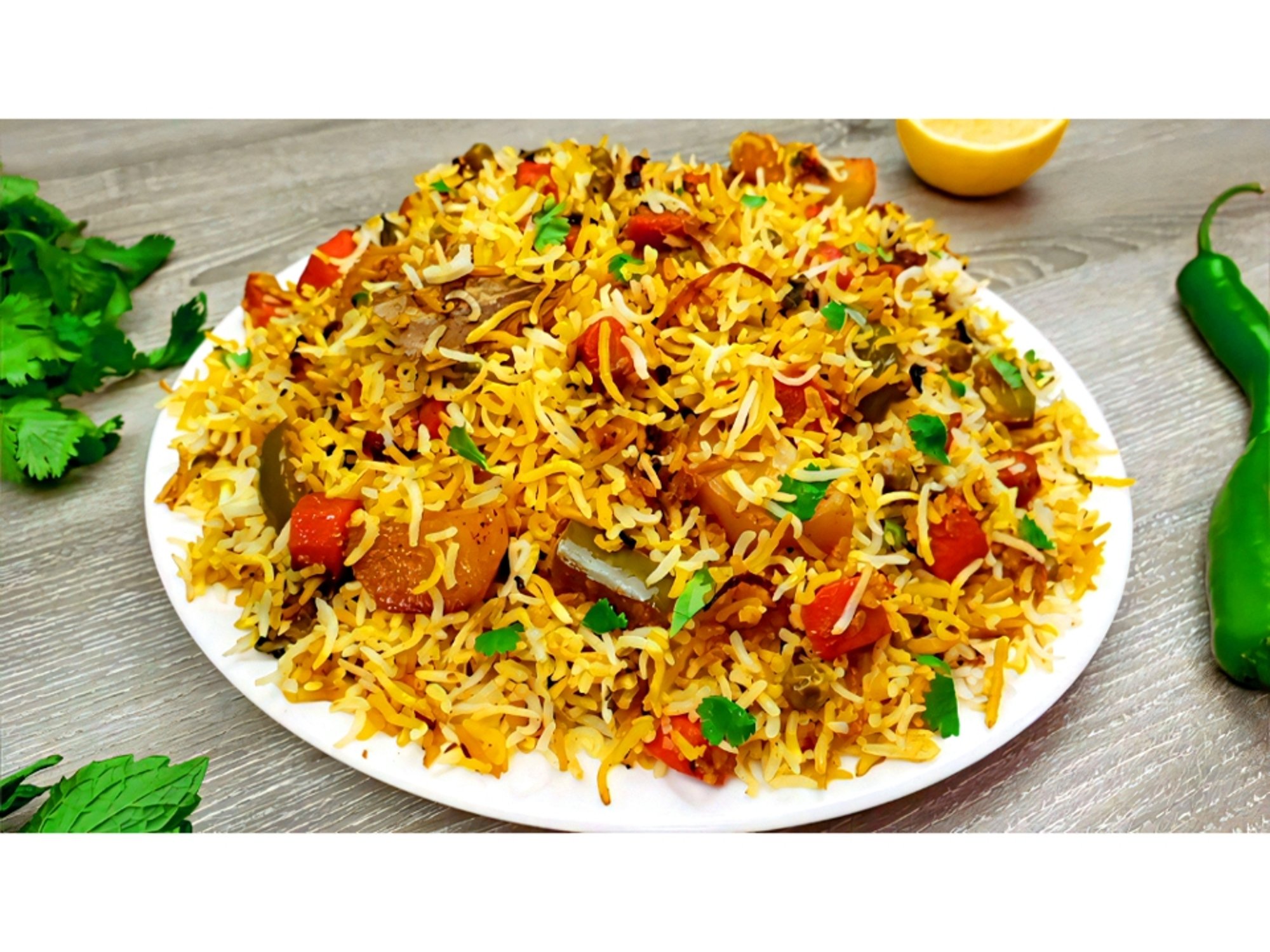 Kid's Vegetable Biryani
