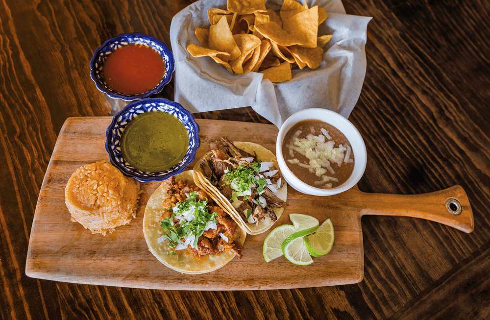 Pollo Asado Taco