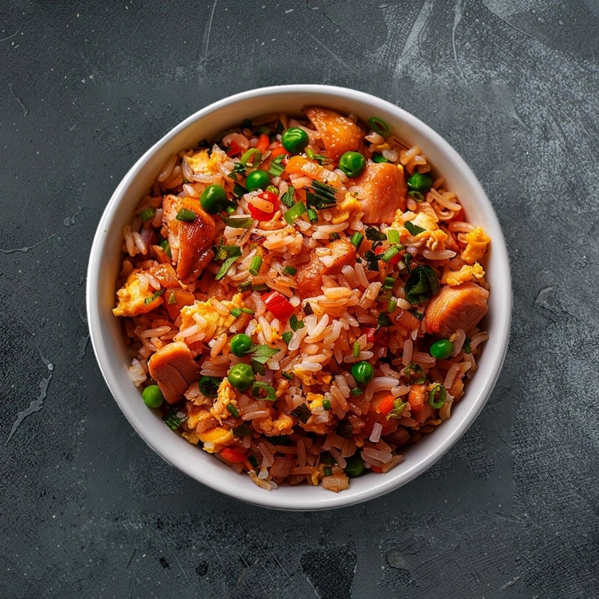 Schezwan Chicken Fried Rice