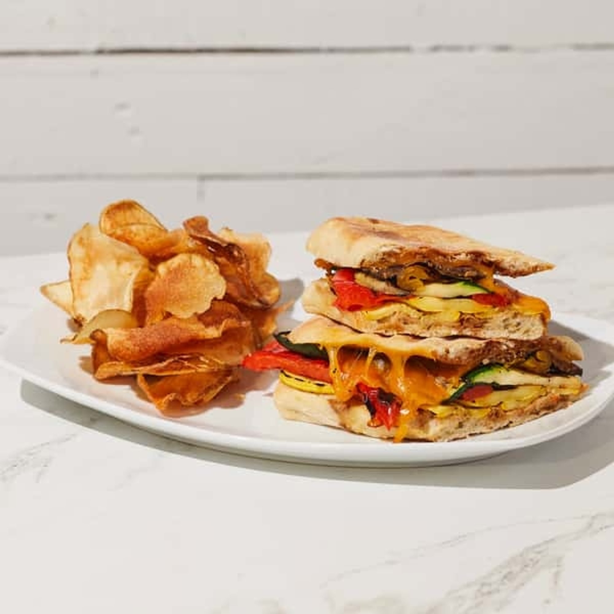 Grilled Vegetable Sandwich / Wrap