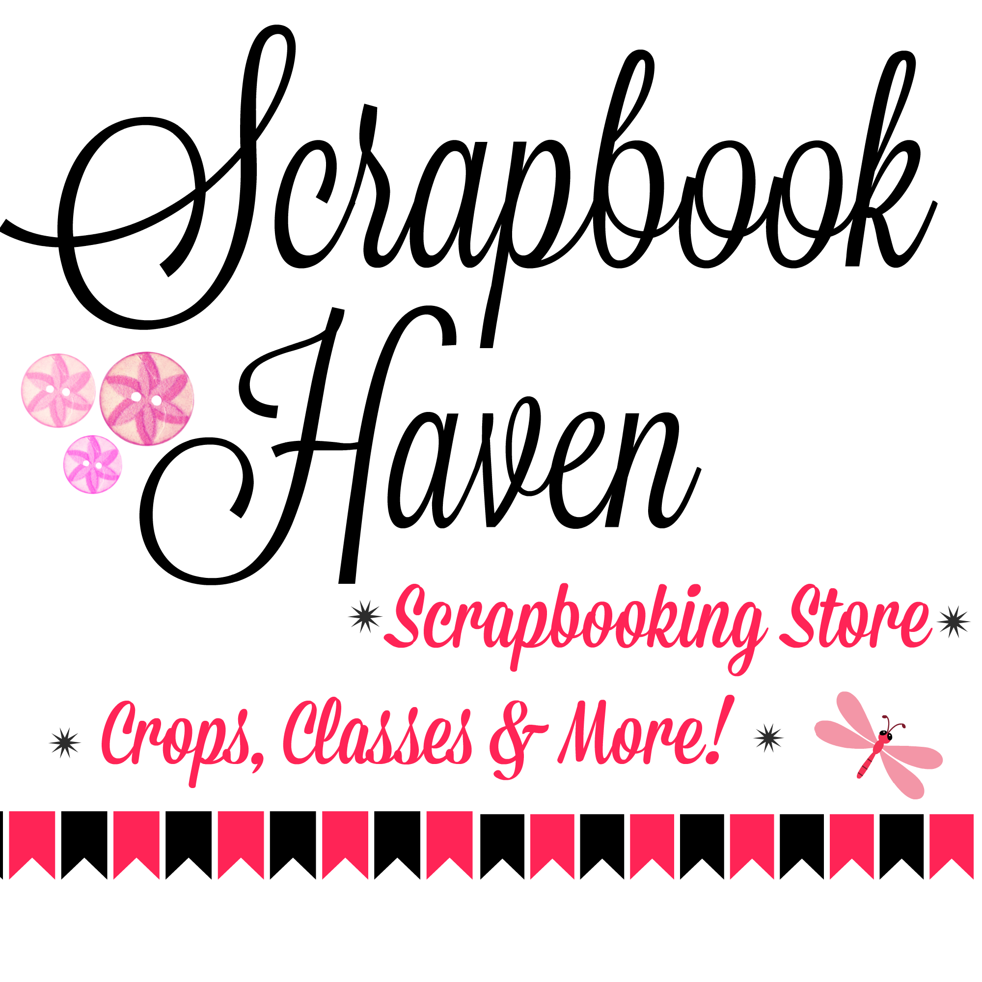 Scrap-a-way Retreats / Scrapbook Haven LLC Logo