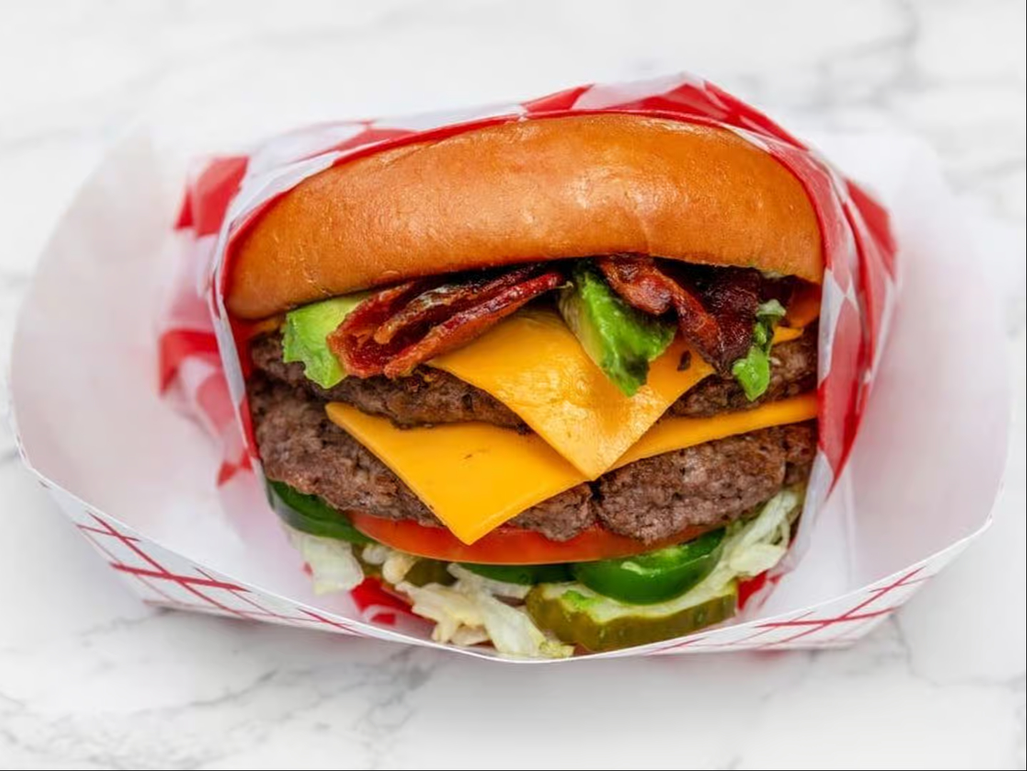 Double K.O. Burger