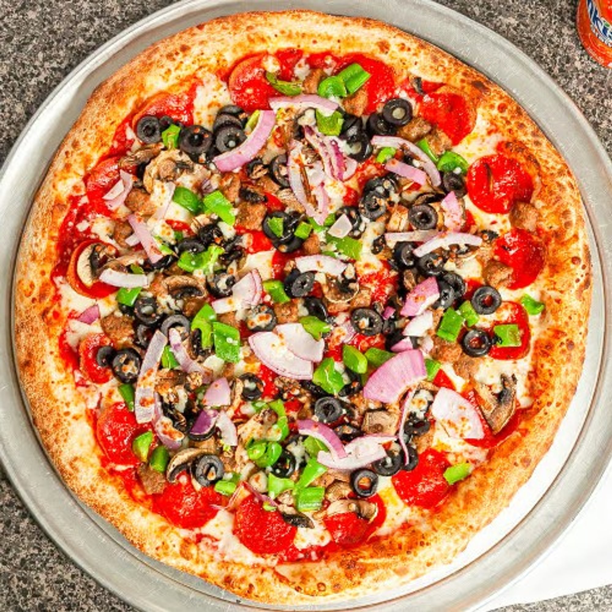 Special Supreme Pizza (8" Mini)