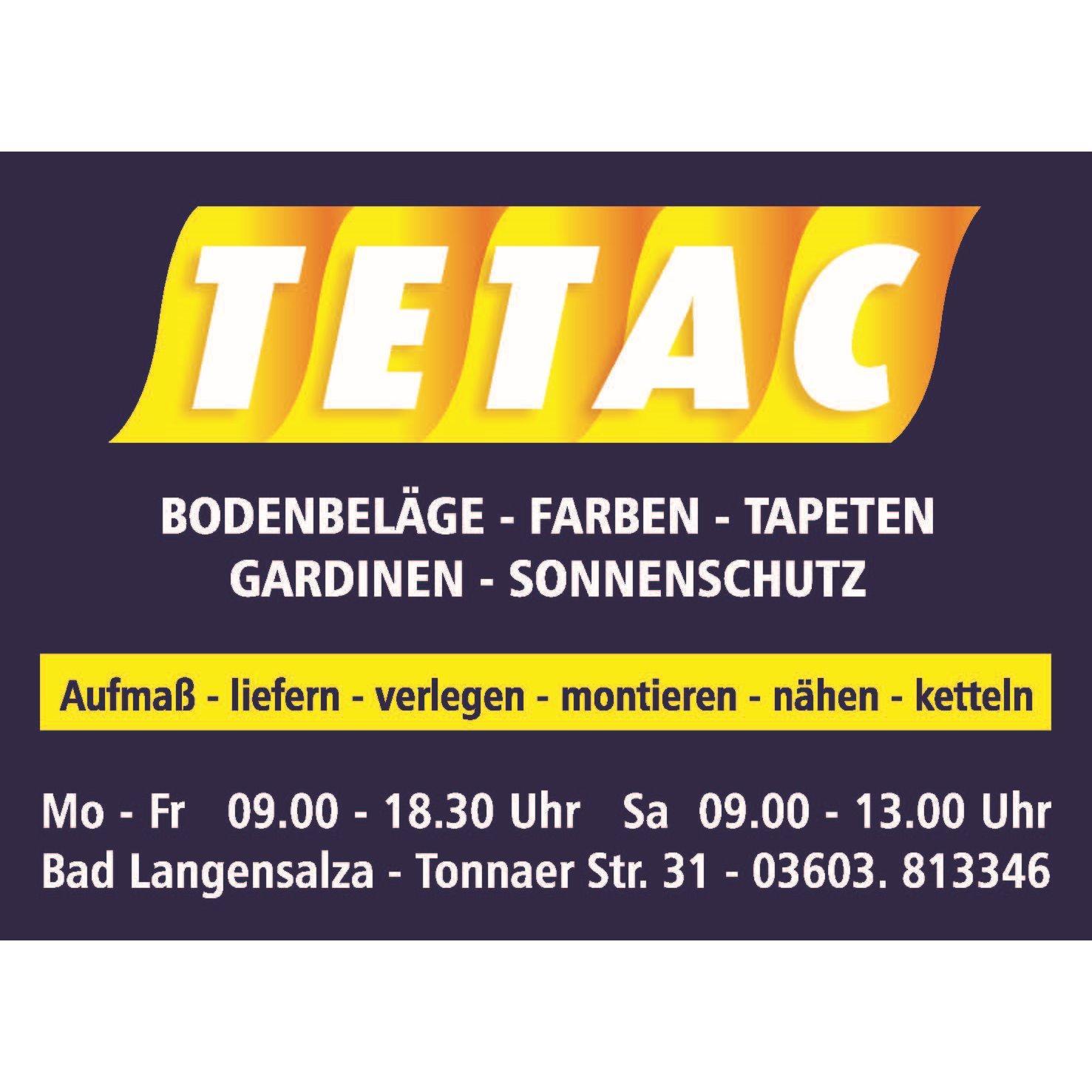 Logo von TETAC Teppich- und Tapetencenter Inh. Jens Technau