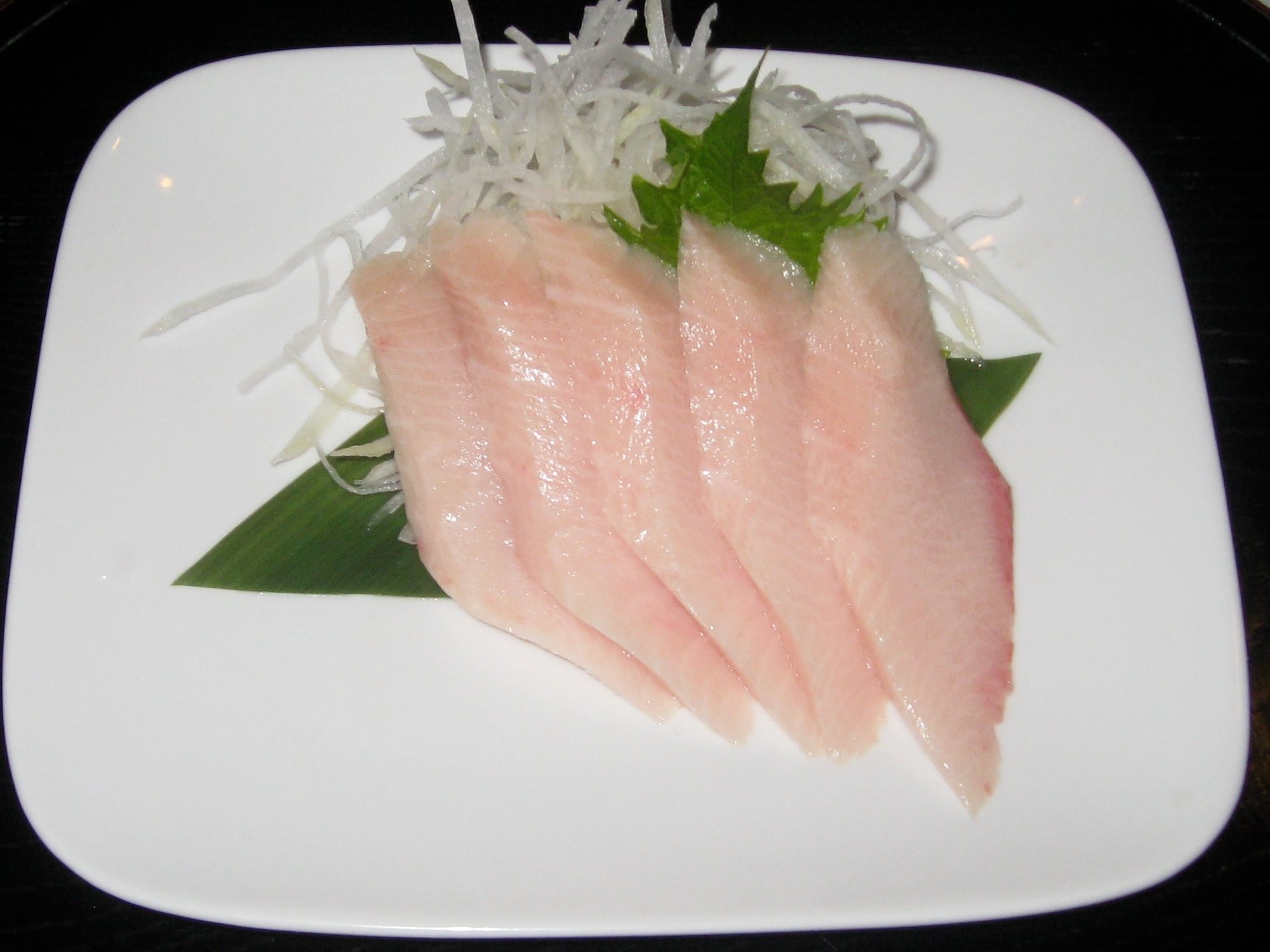 Yellowtail Sashimi