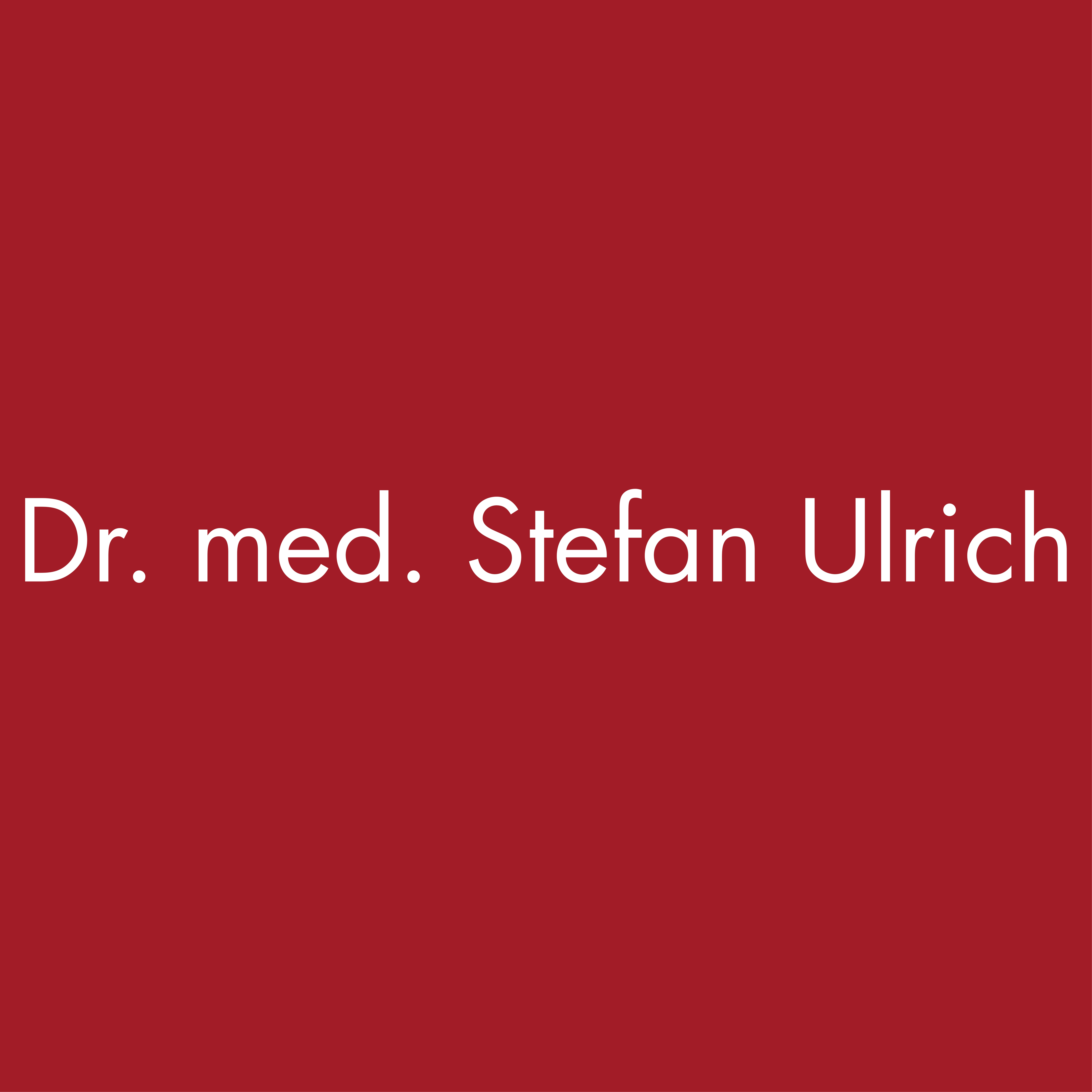 Logo von Dr. med. Stefan Ulrich
