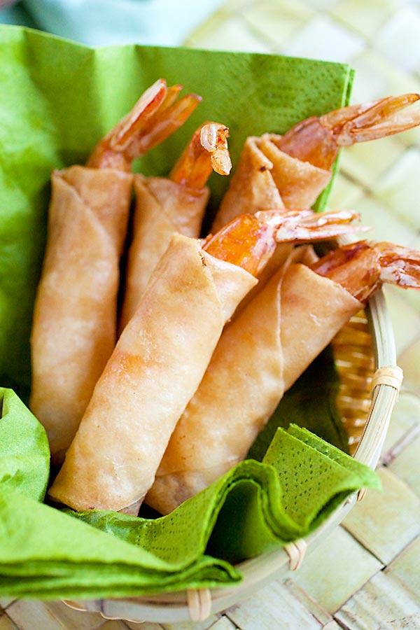 Crispy Shrimp Rolls