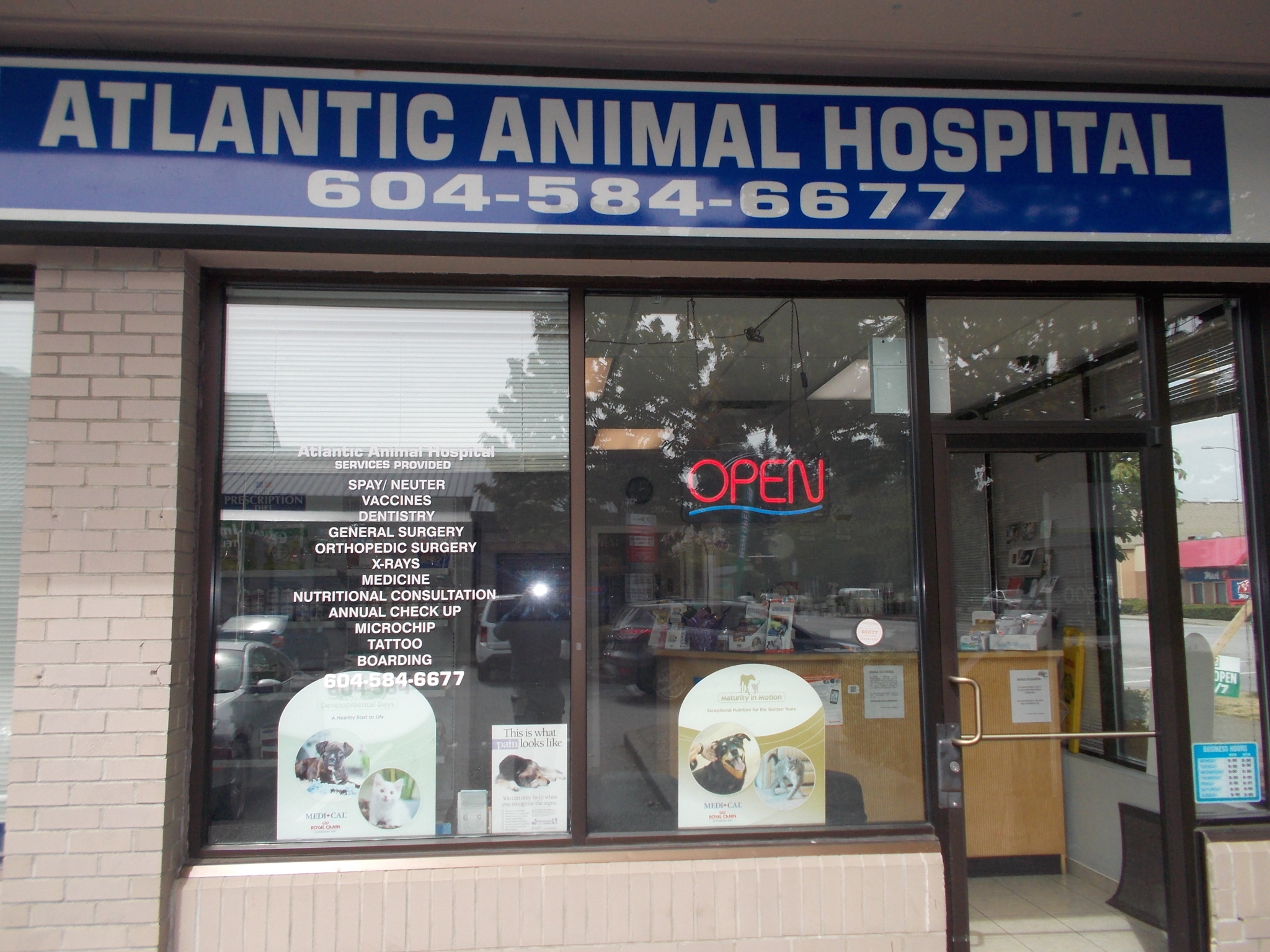 Atlantic Animal Hospital, Surrey BC Ourbis
