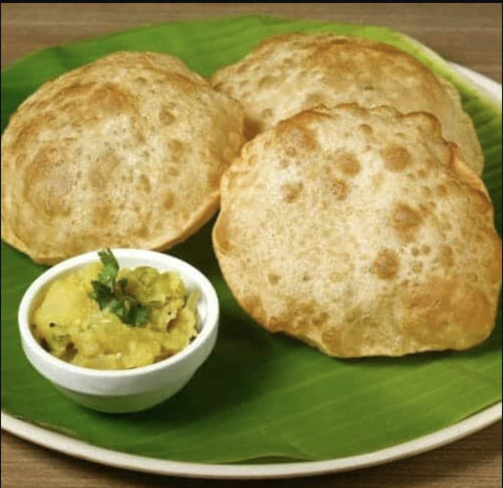 Poori With Baaji (2pcs)