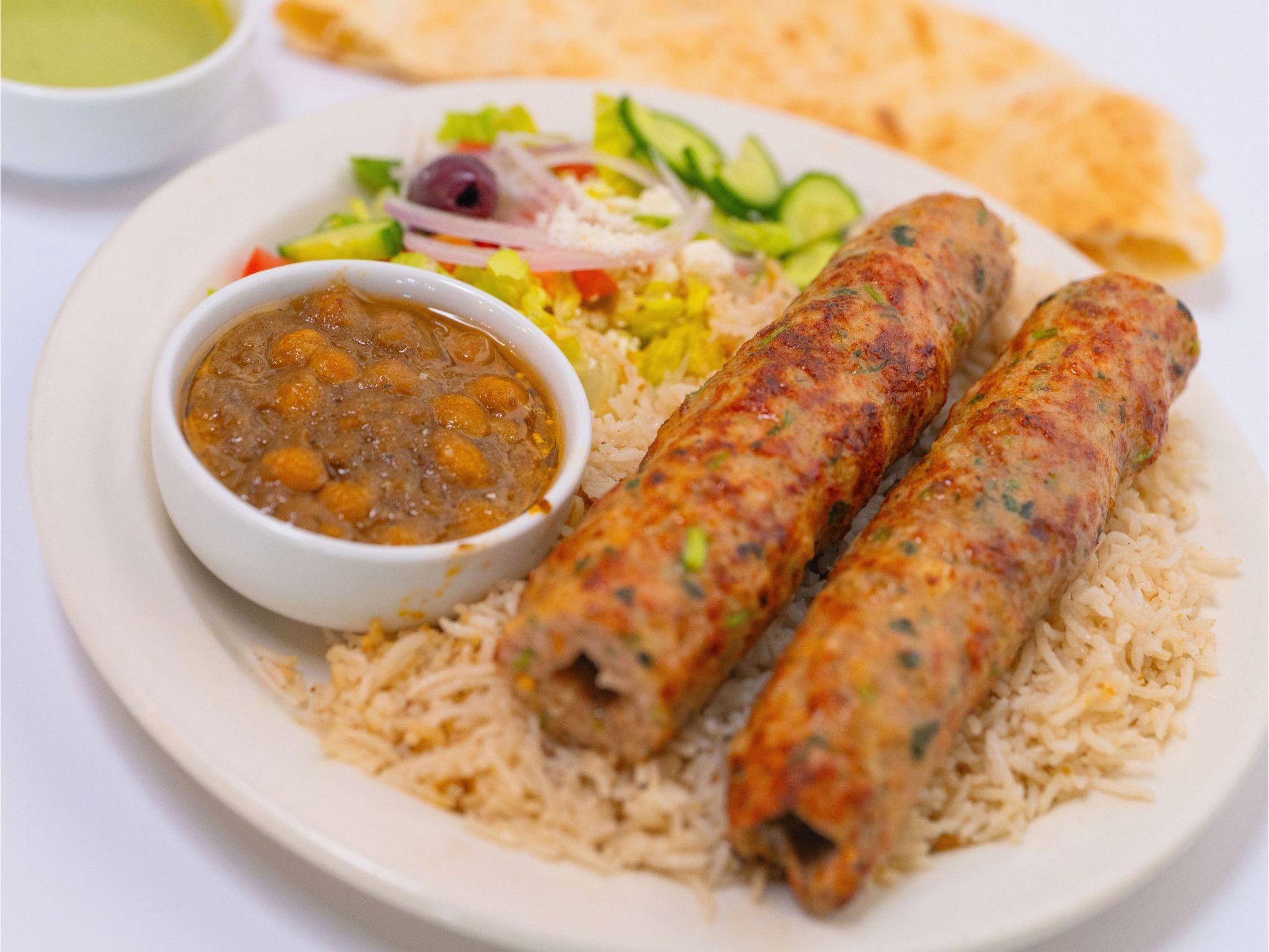 #3 Ground Chicken Seekh Kabob