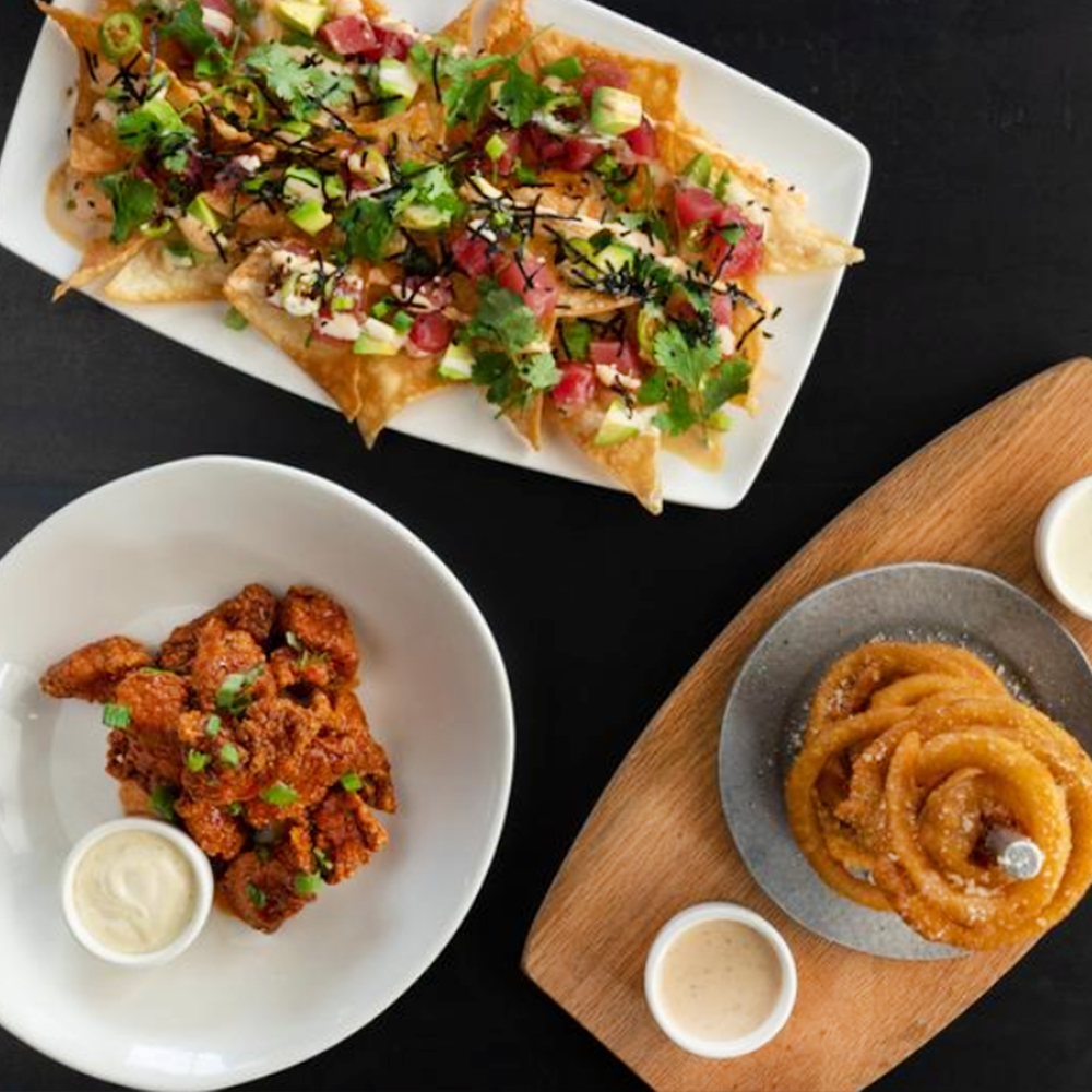 To share, or not to share? Either way, our snacks and appetizers are too good to pass up.