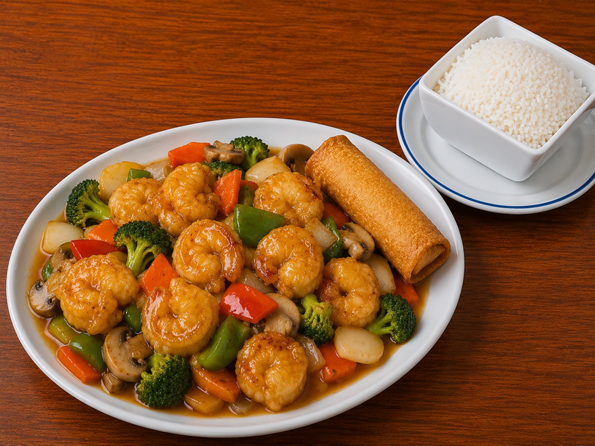 Shrimp with Mixed Vegetables
