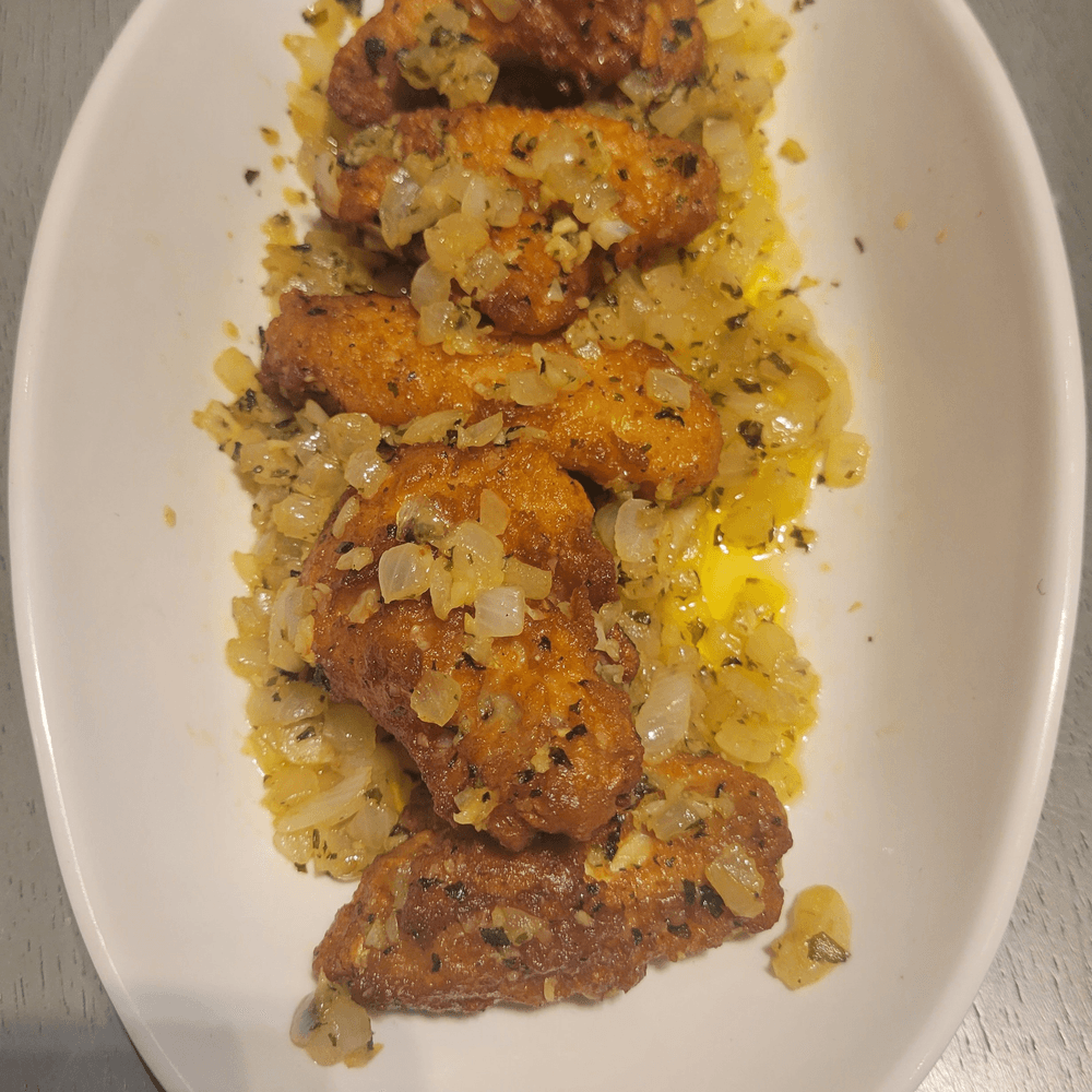 Sautee wings