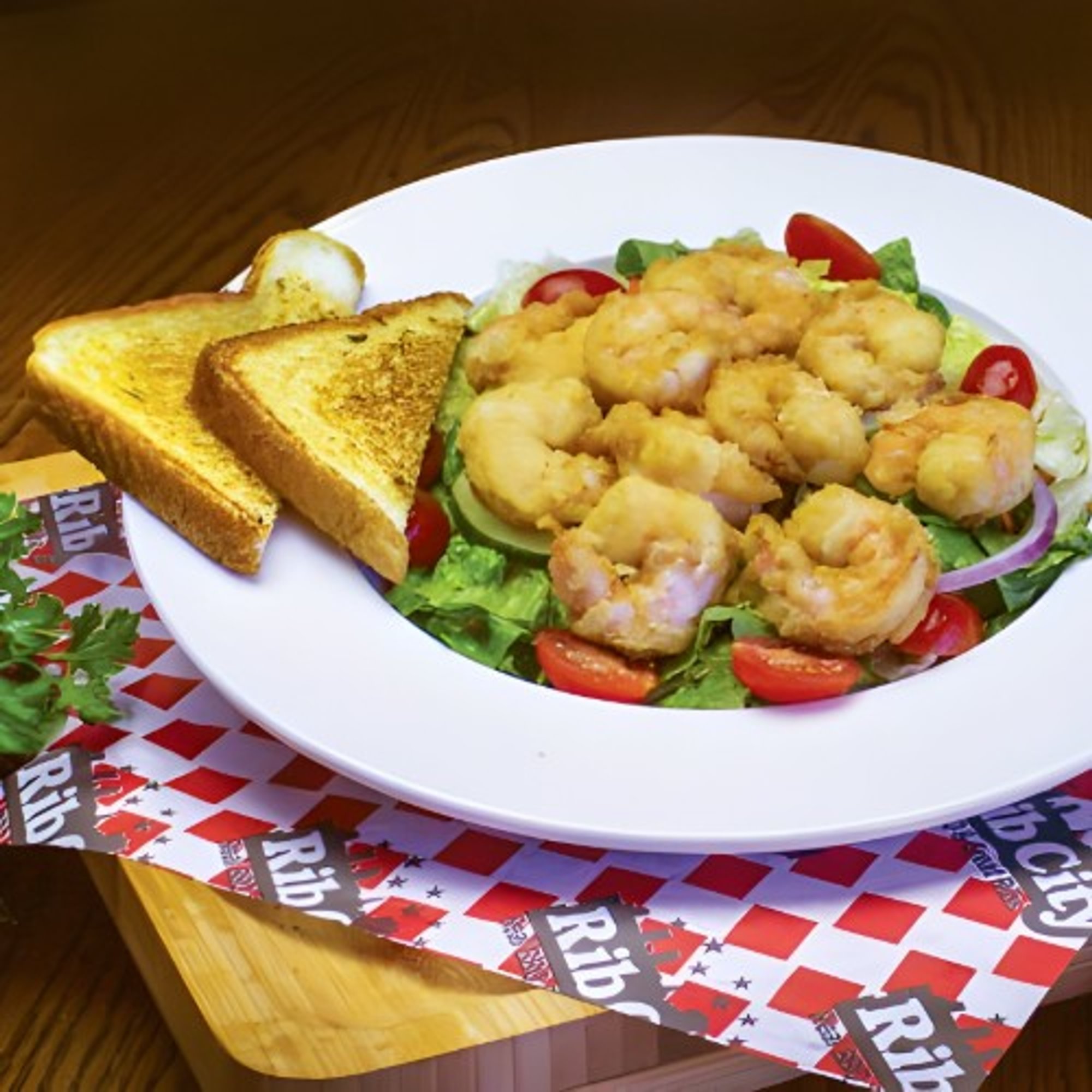 Crispy Shrimp Salad
