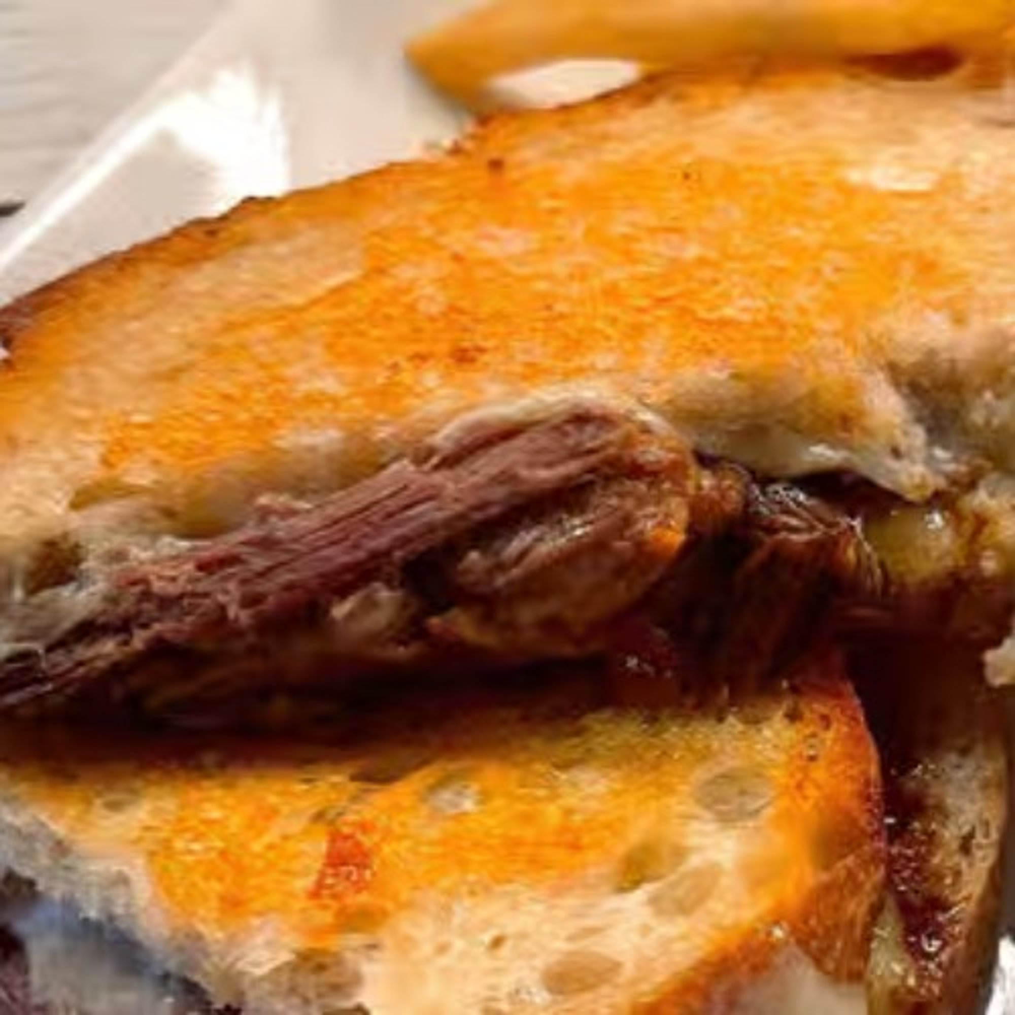 Short Rib Grilled Cheese Sandwich