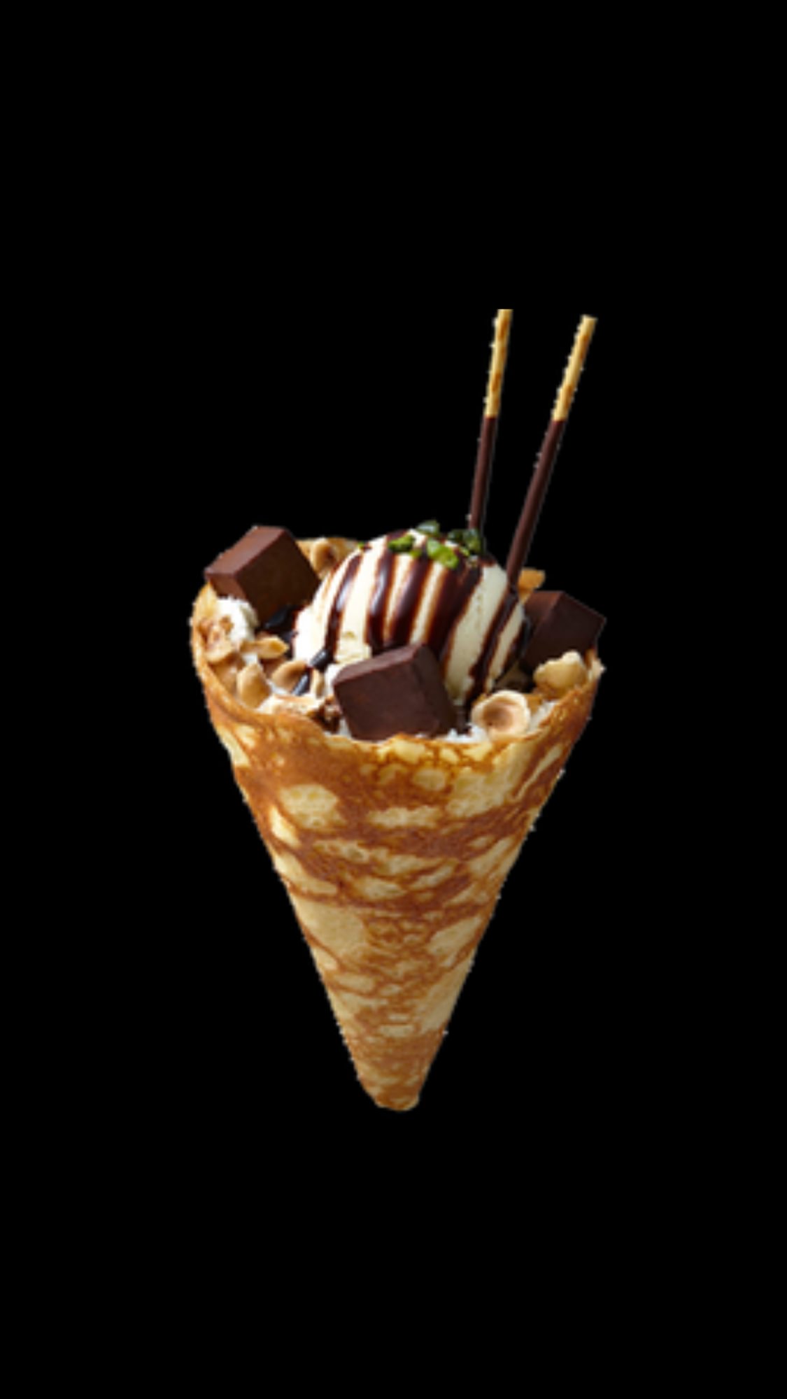 Chocolate Nut Party Crêpe