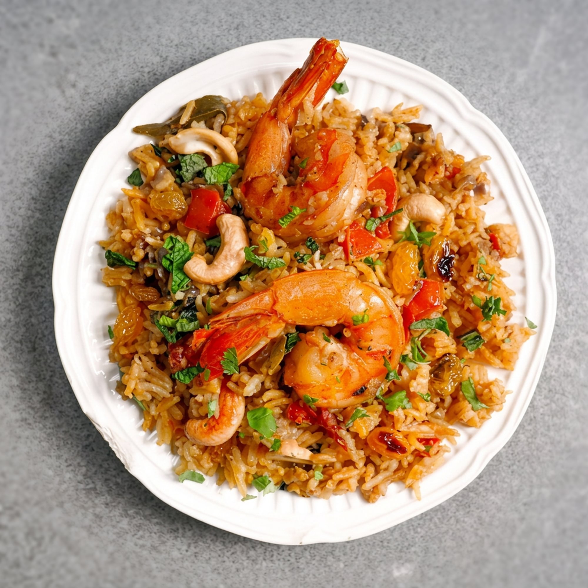 Shrimp Biryani/Pulao