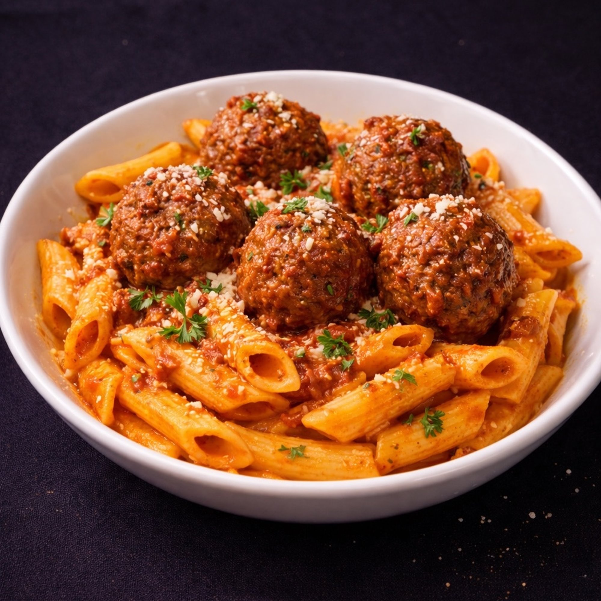 Pasta with Two Toppings