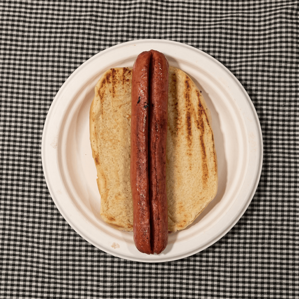 Grilled Beef Hot Dog
