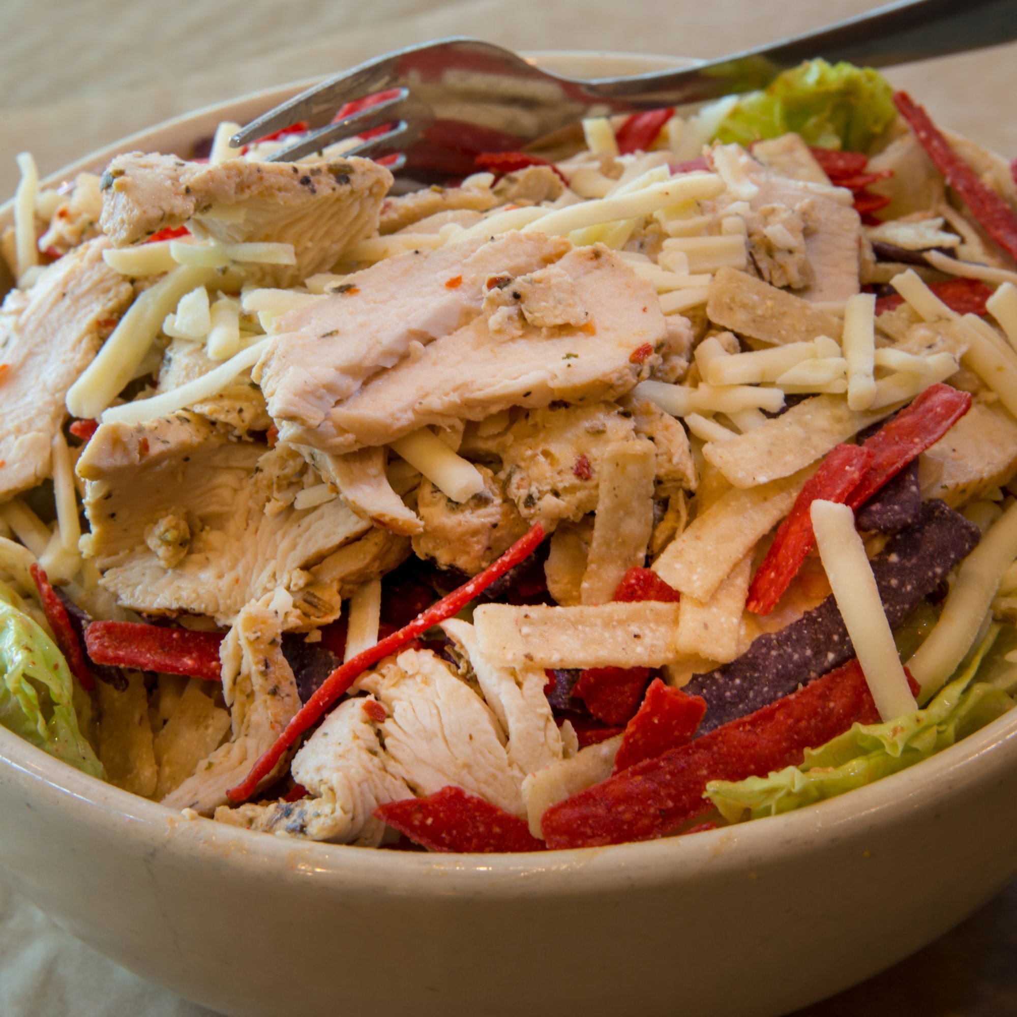 Southwest Chicken Caesar Salad