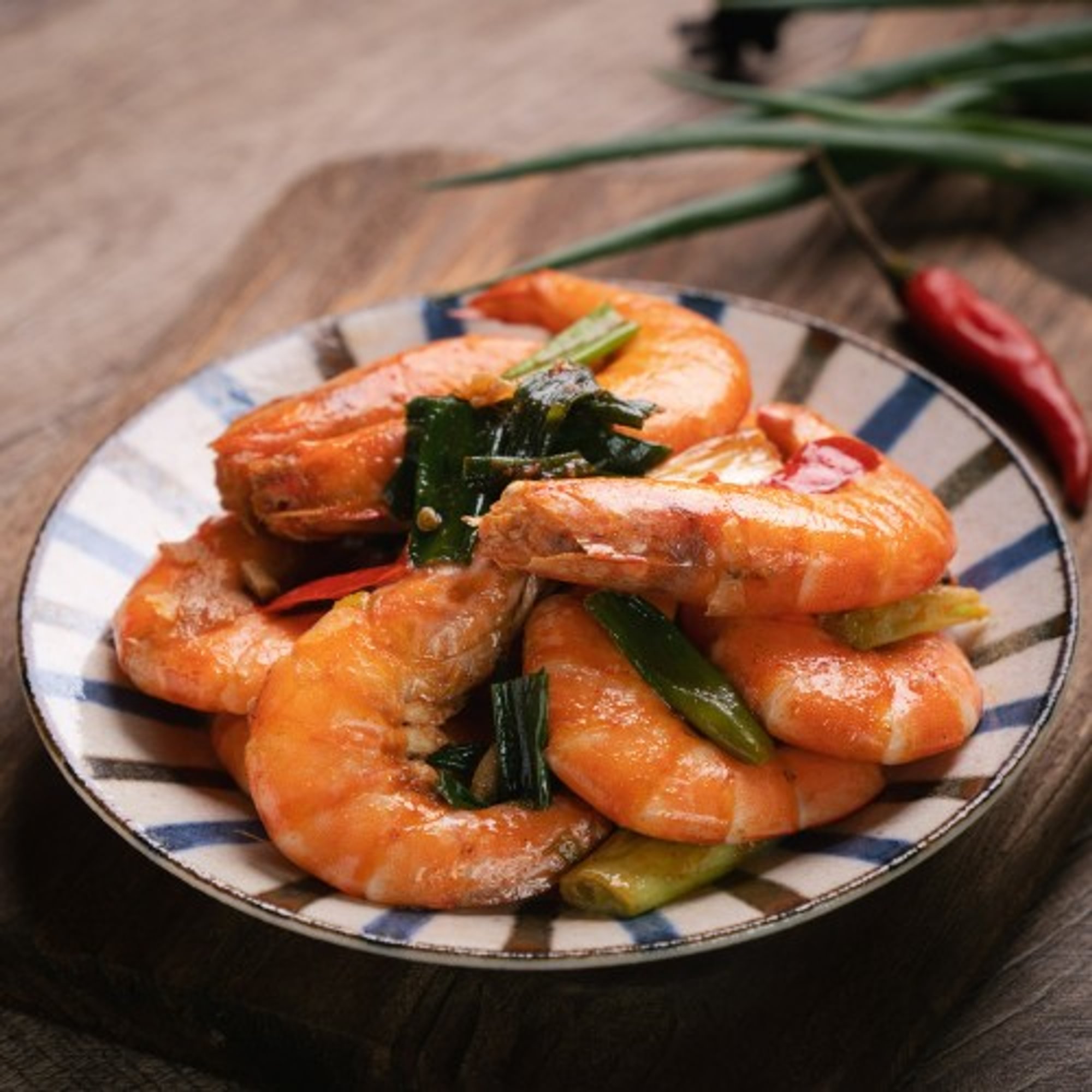 Steamed Shrimp