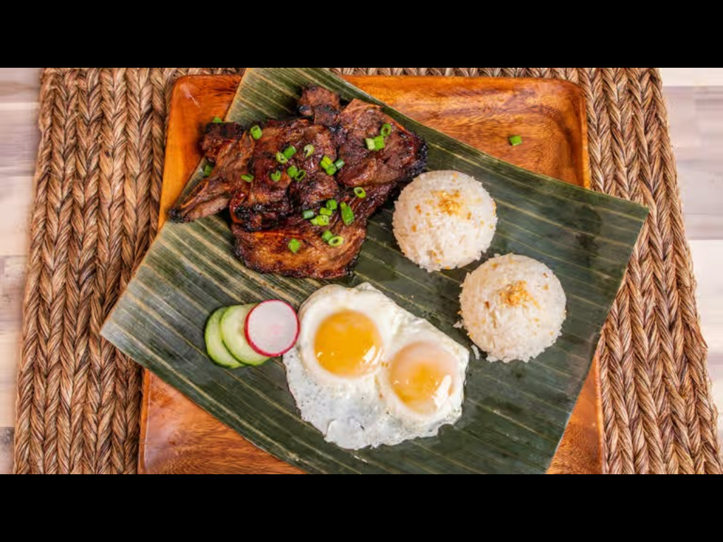 Grilled Porkchop Silog