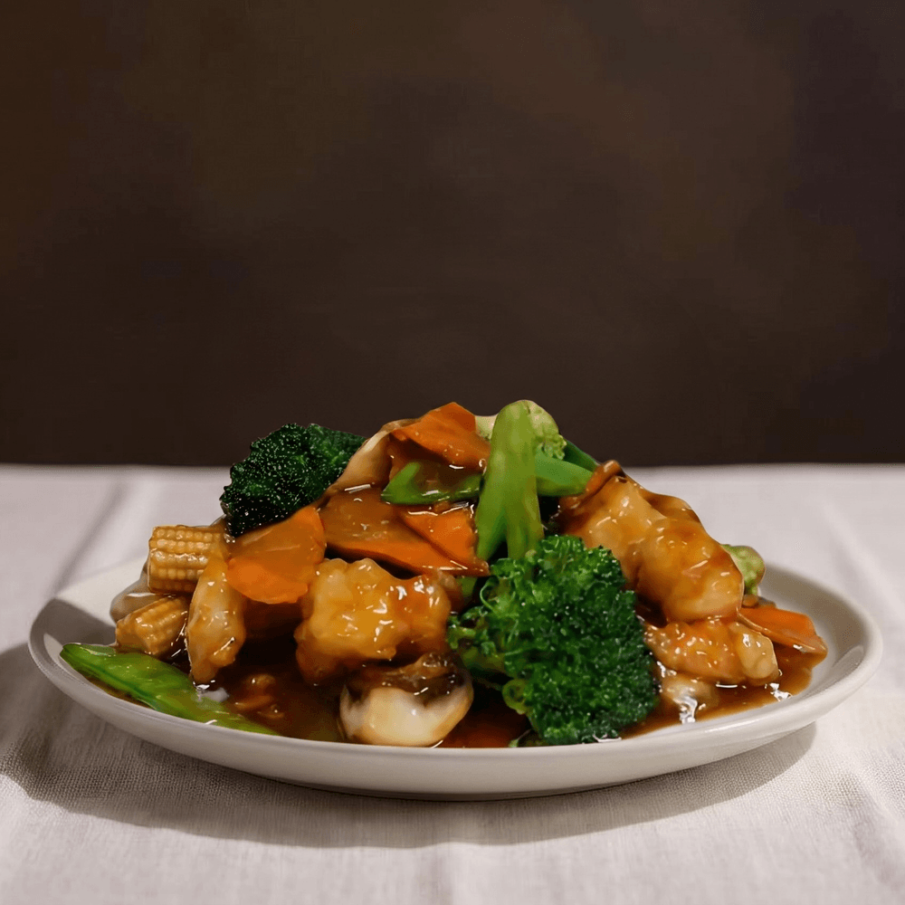 Shrimp & Mixed Vegetables