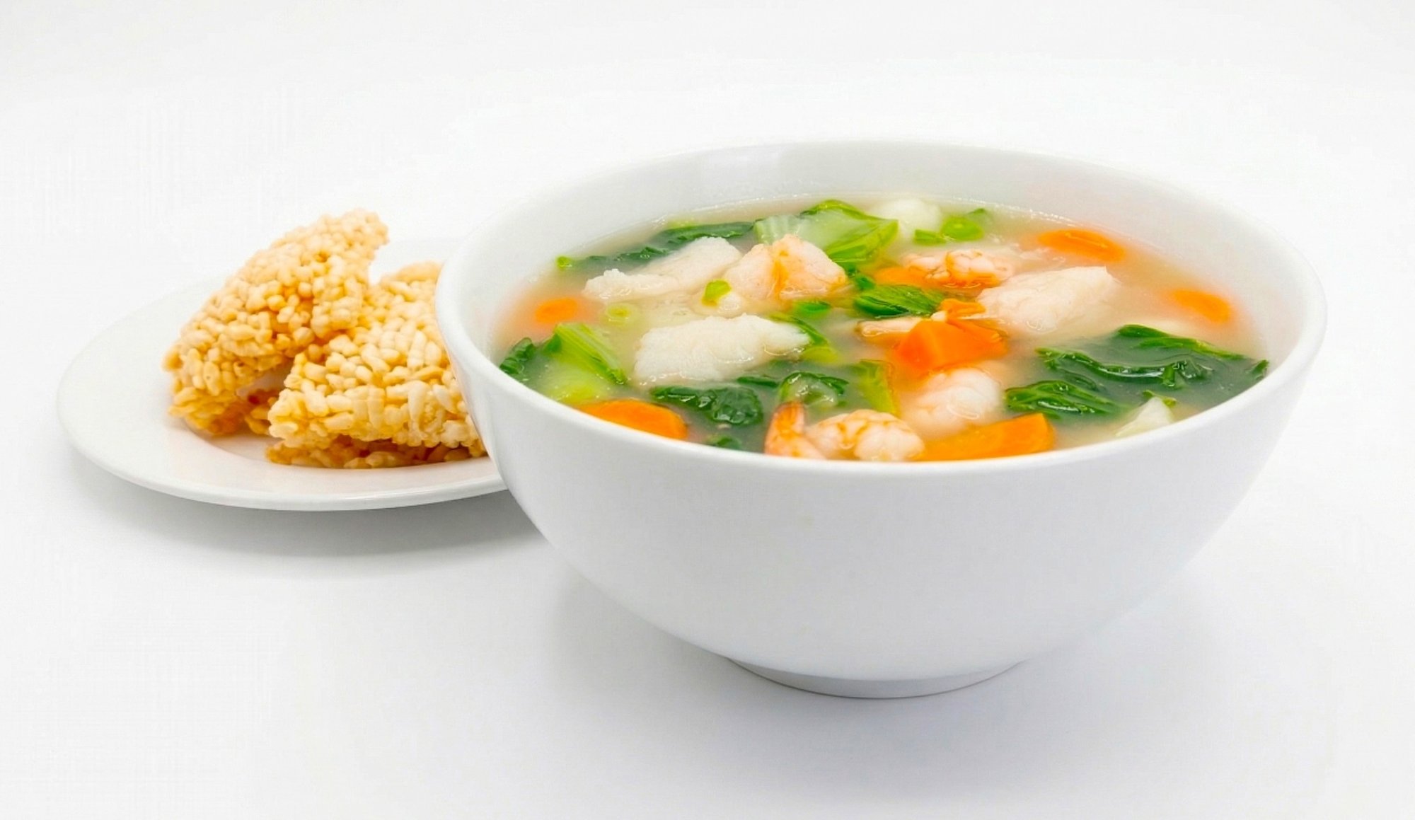 Seafood Sizzling Rice Soup