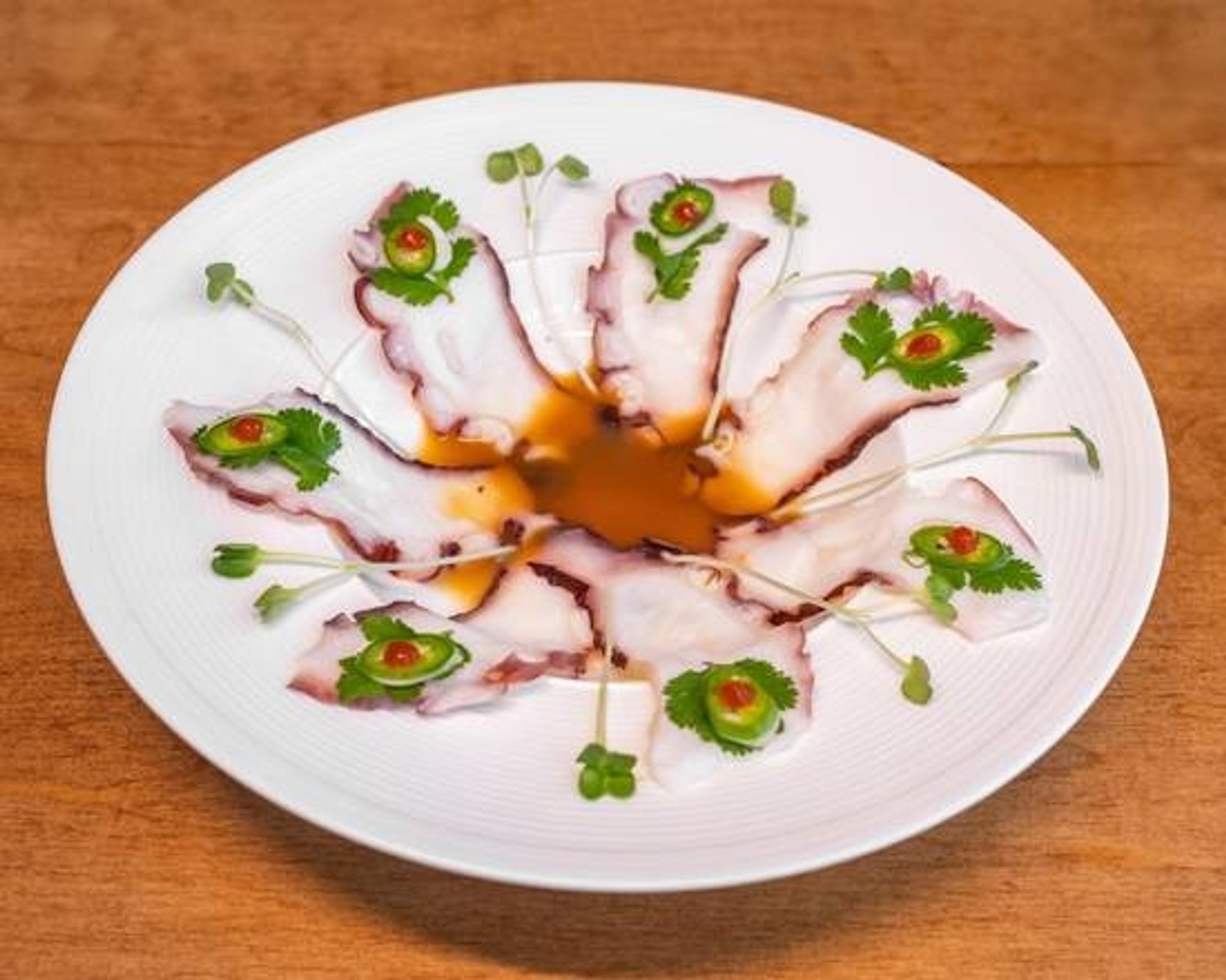 Octopus Carpaccio*