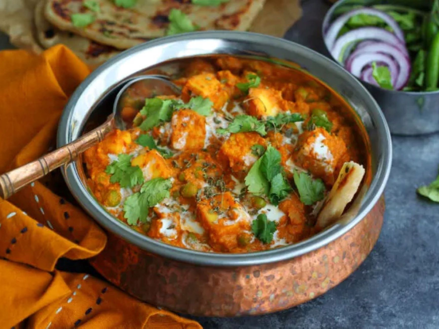 Matar Paneer
