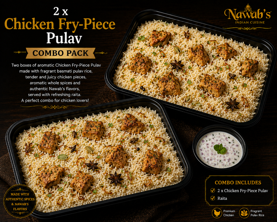 2 x Chicken Fry-Piece Pulav