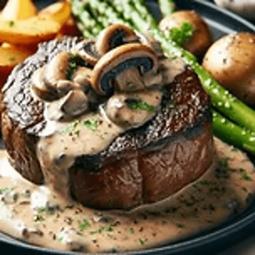 #11M- Mushroom Steak