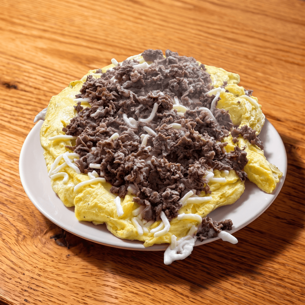 Steak, Egg & Cheese Sandwich