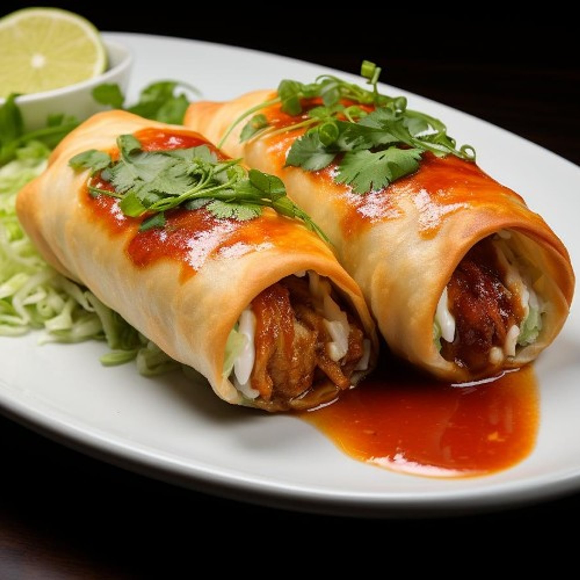 Chimichanga Plate