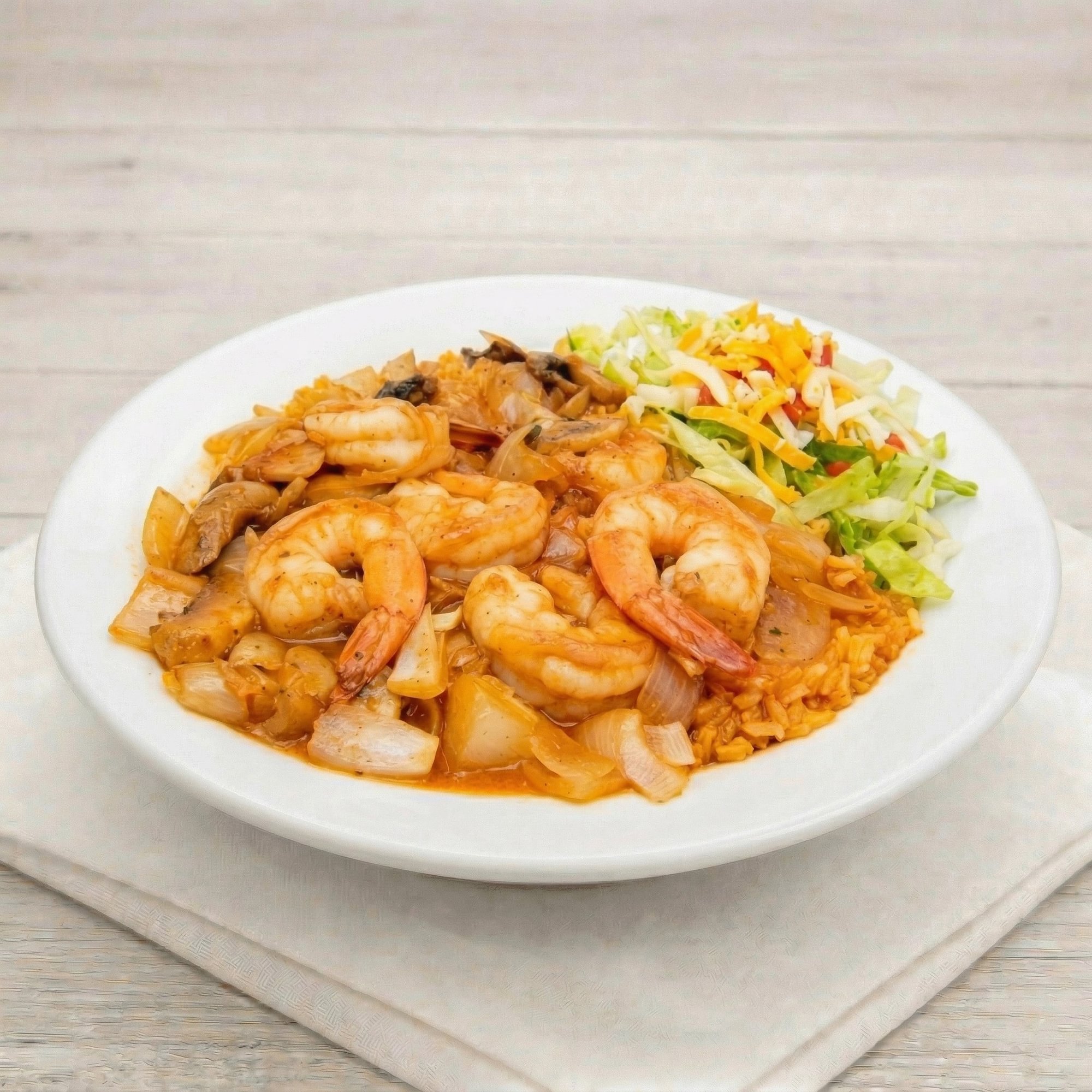 Arroz con Camarones