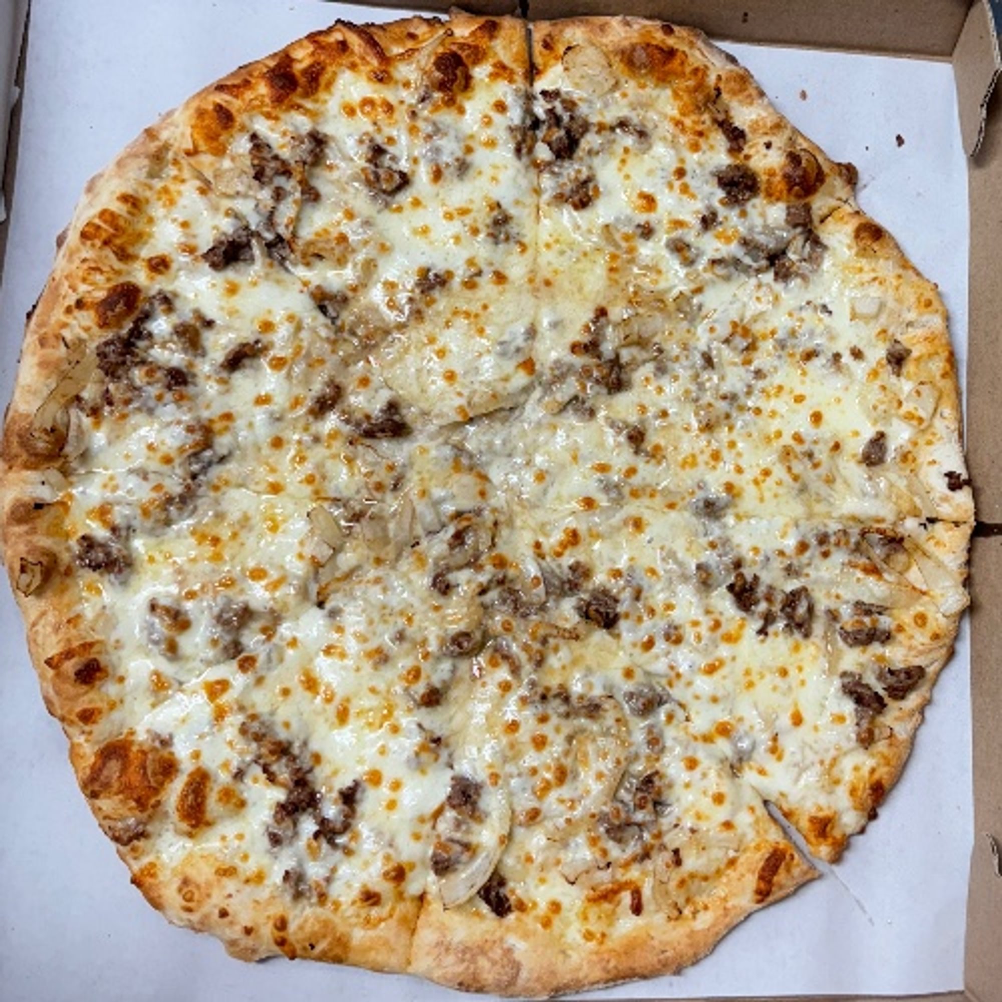 Philly Steak Pizza