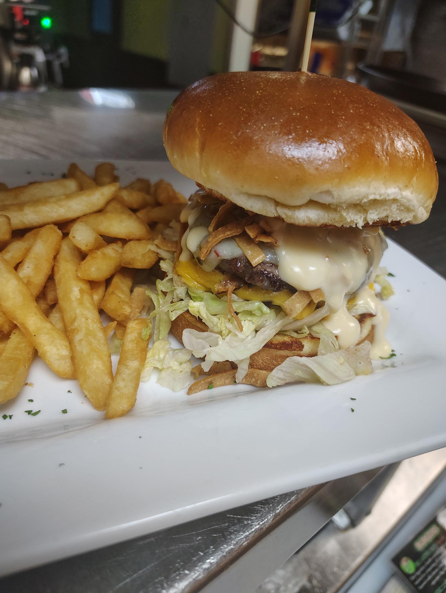 Triple Nacho Burger