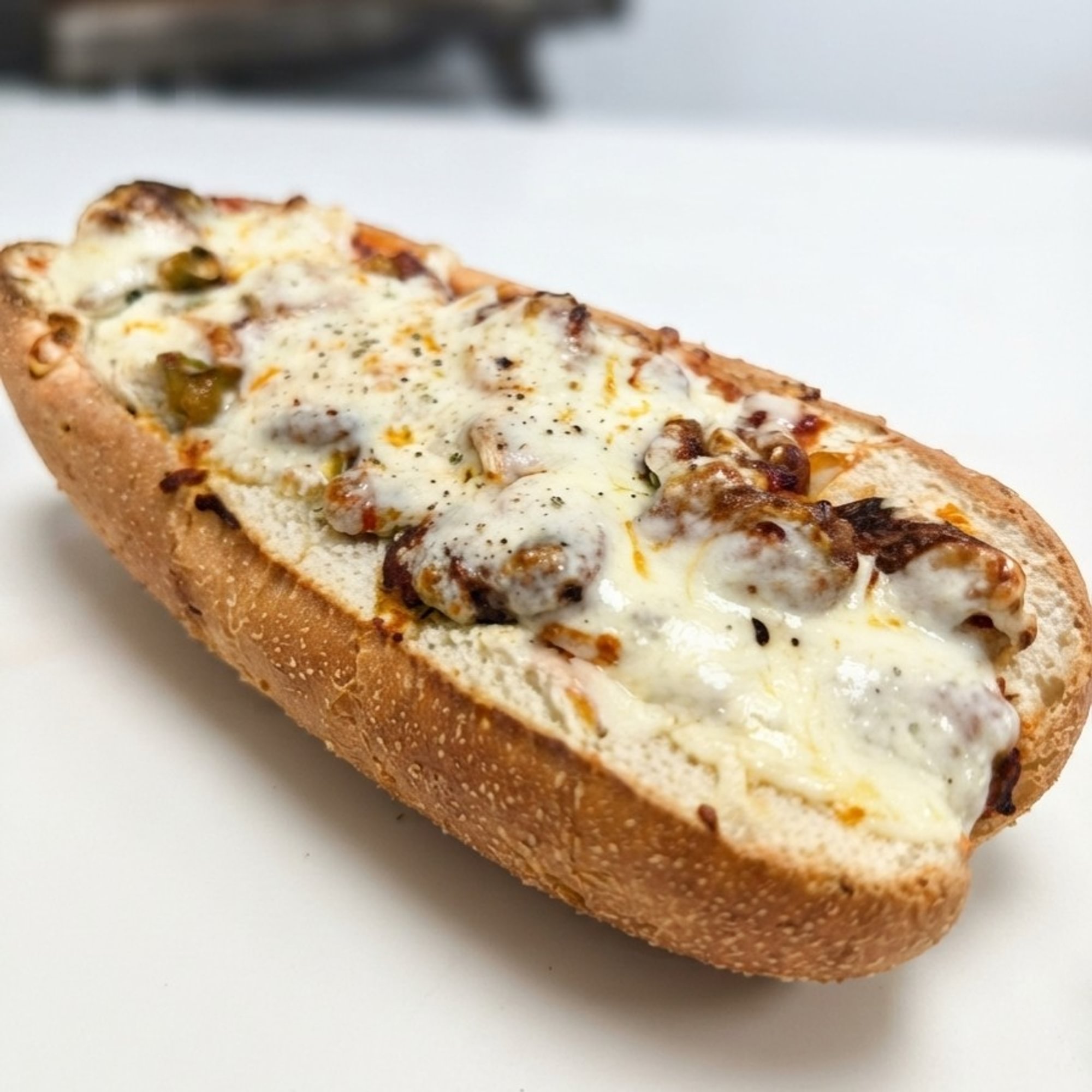LARGE SAUSAGE, ONION & PEPPER PARM SUB