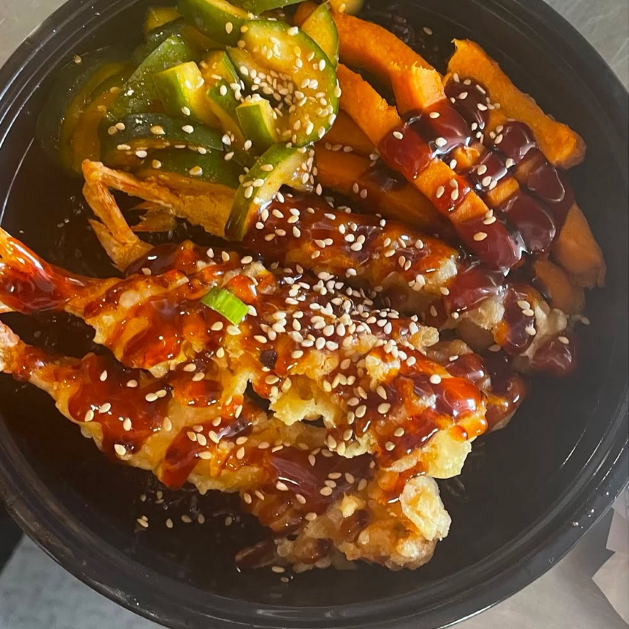Tempura Shrimp Bowl