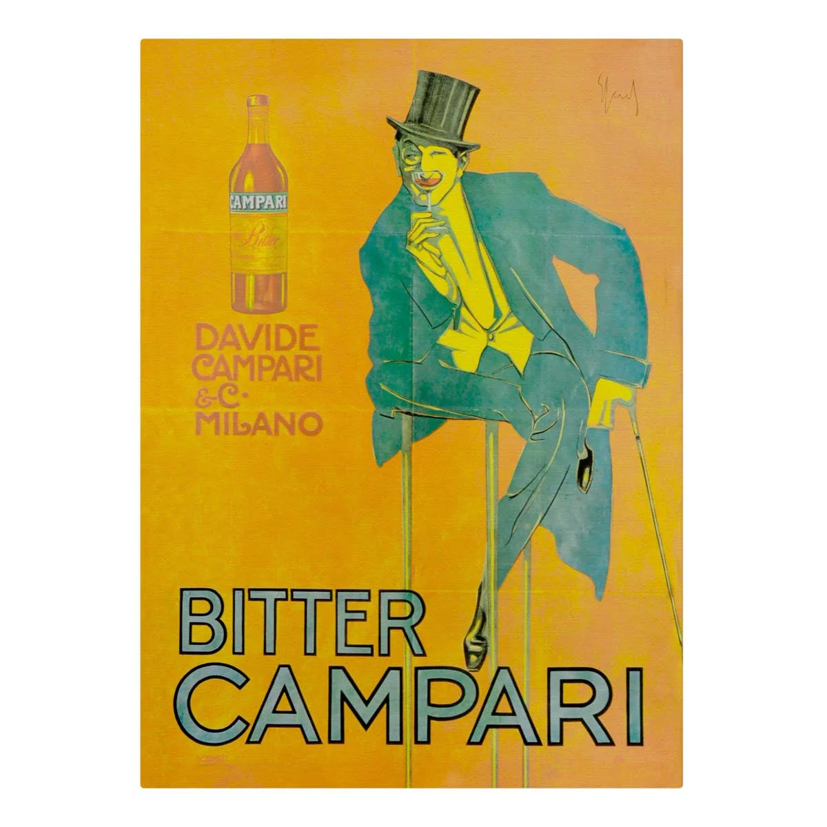 Bitter Campari: Gallery Wrap / 20x24