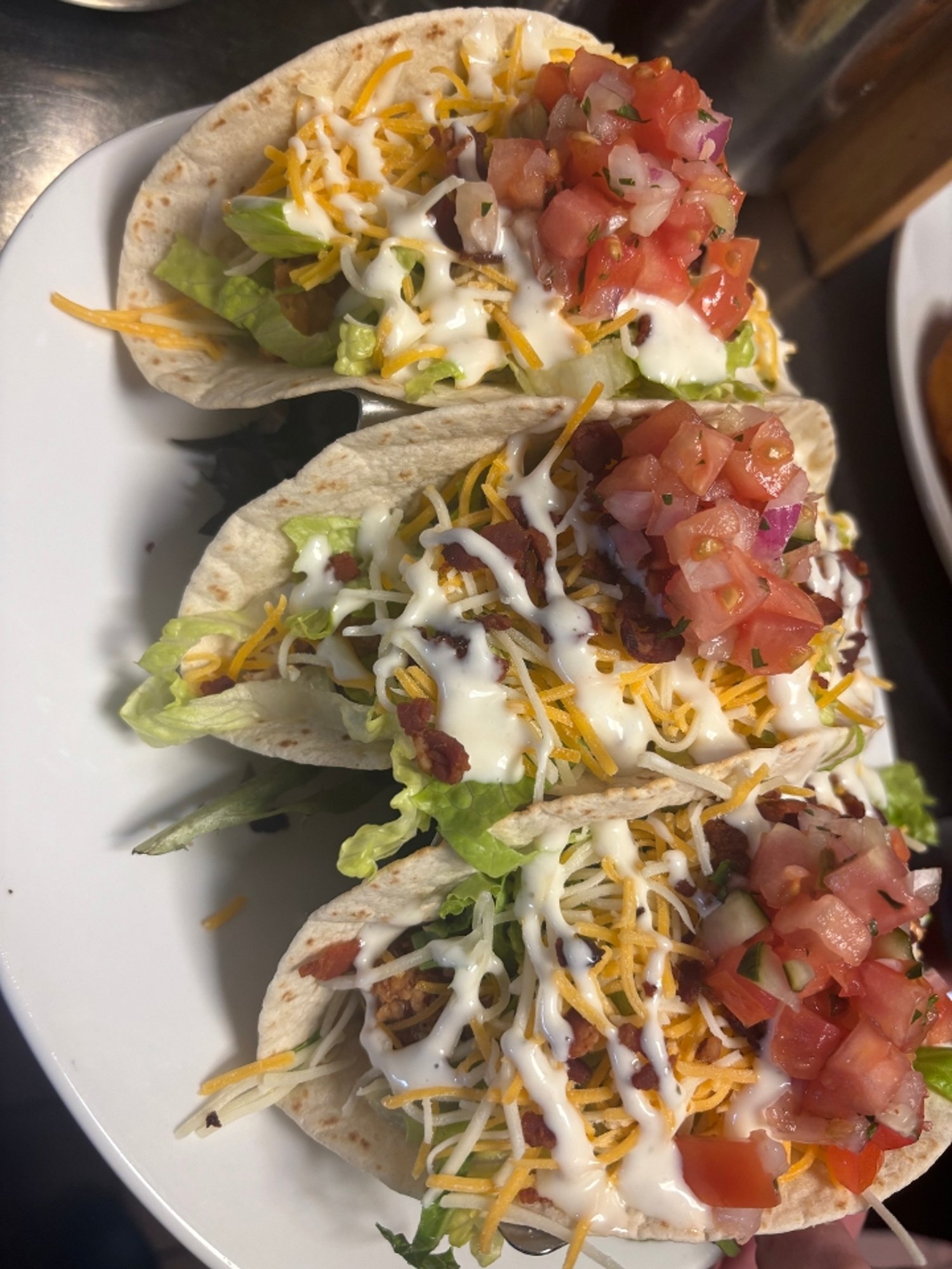 Chicken Bacon Ranch Tacos