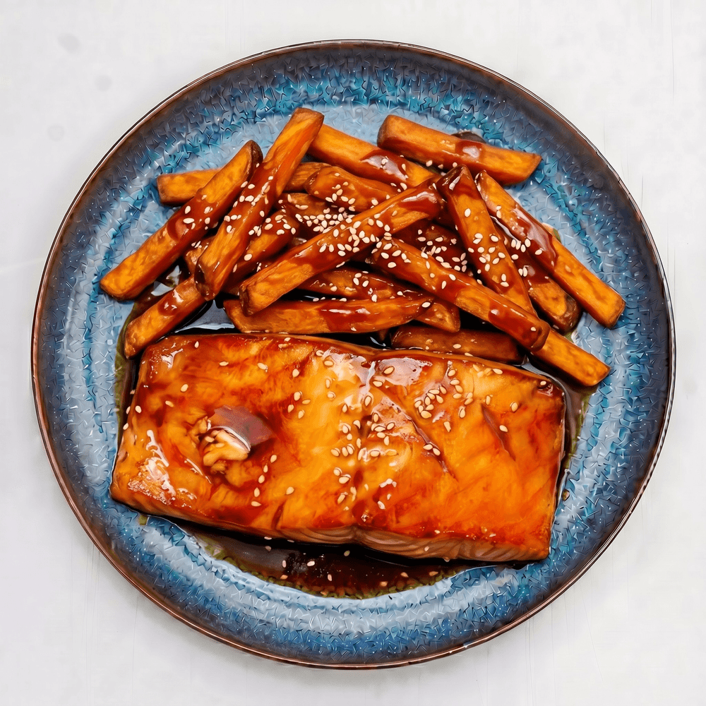 Salmon Teriyaki Dinner