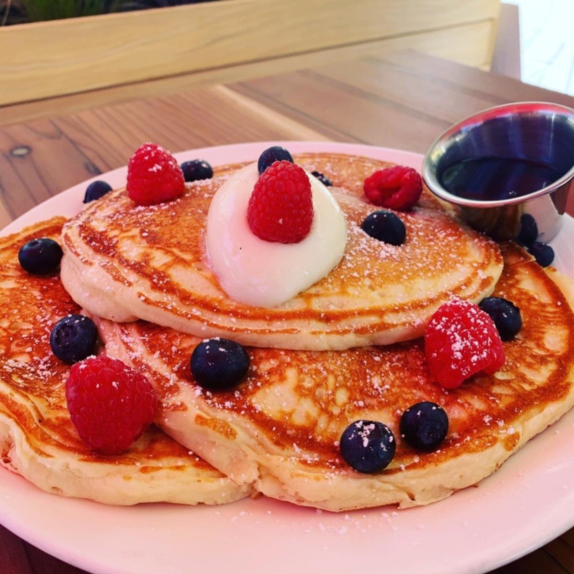 Fable’s Triple-Stack Buttermilk Pancakes