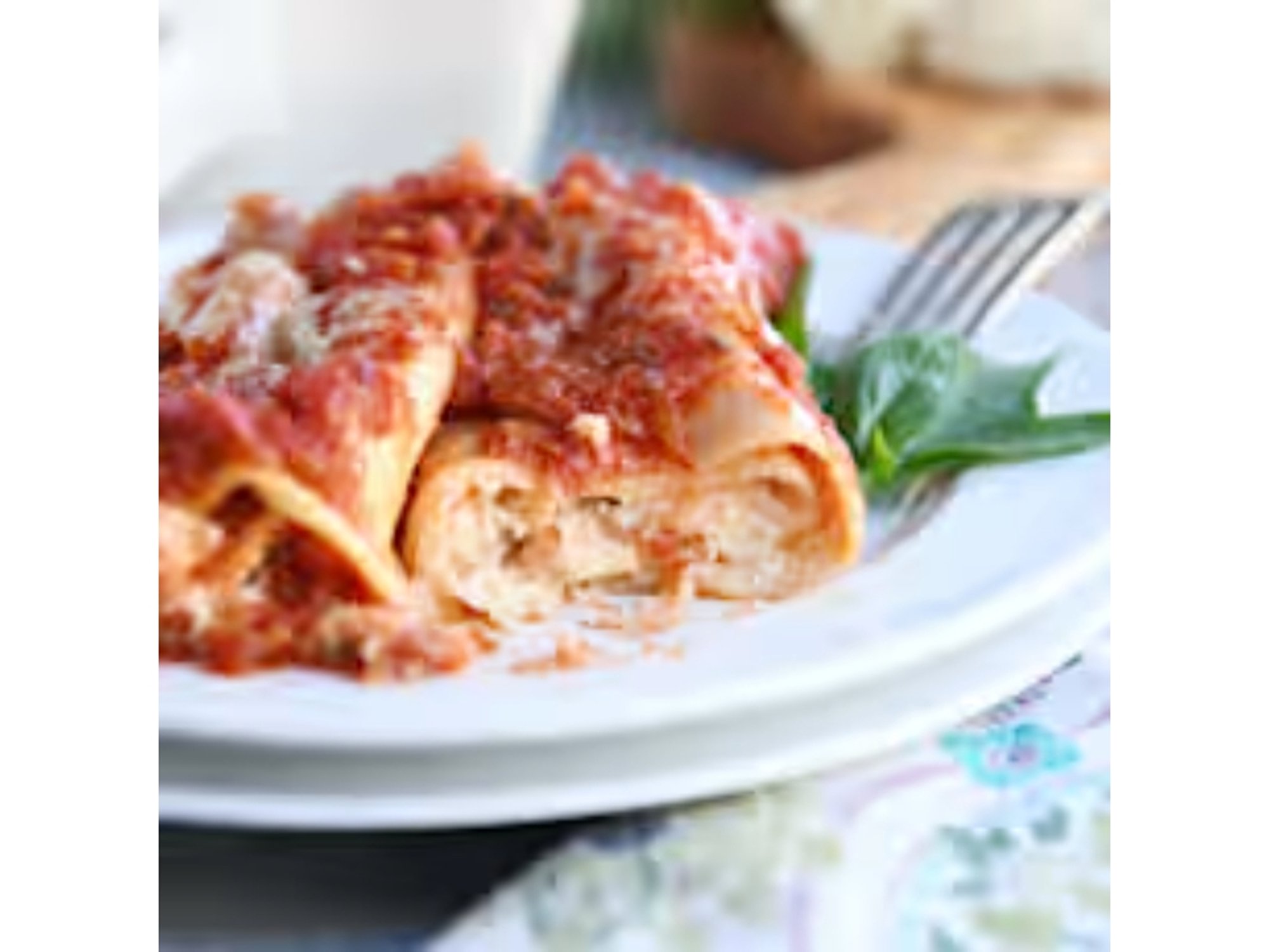 Cheese Manicotti (Lunch)